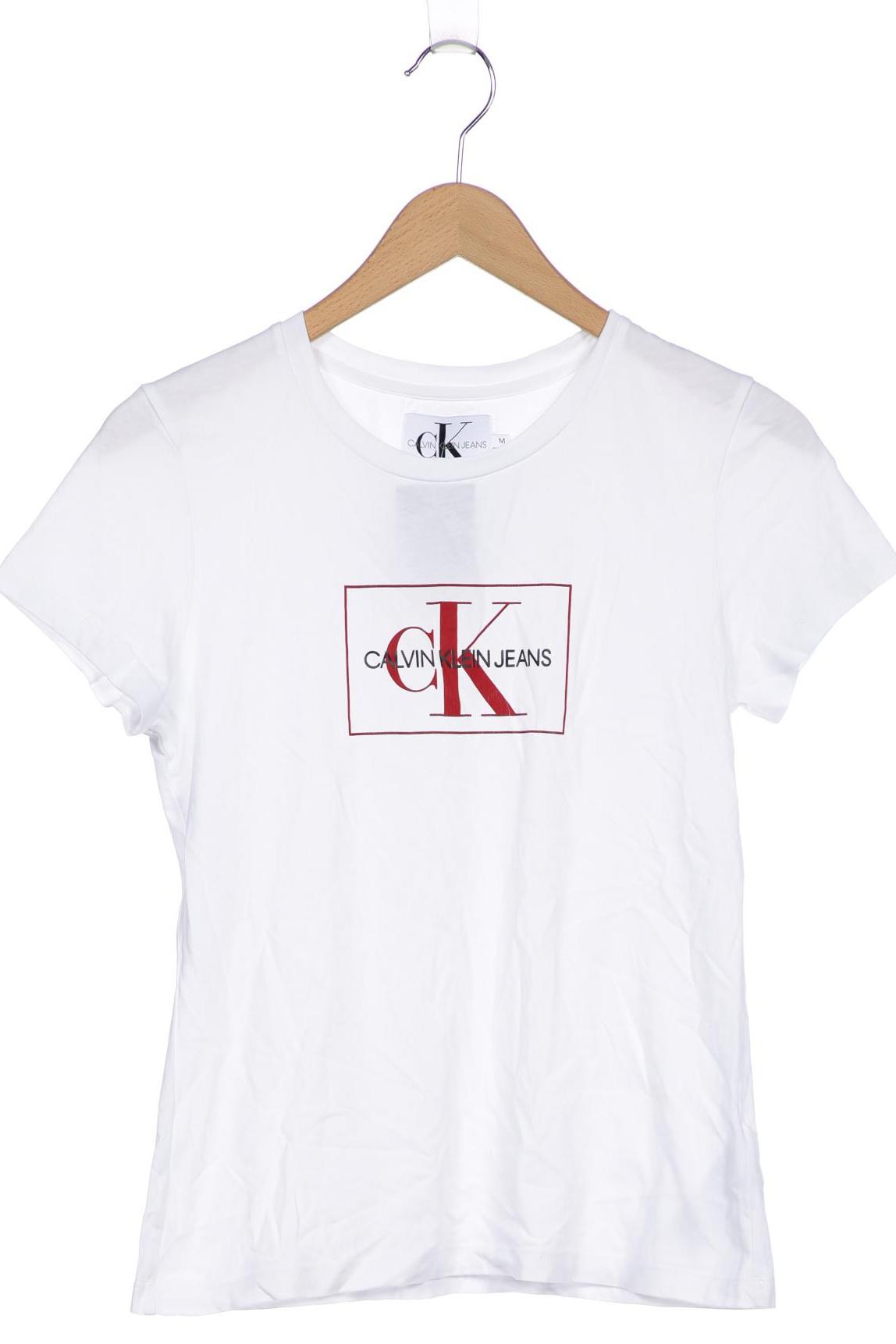 

Calvin Klein Jeans Damen T-Shirt, weiß