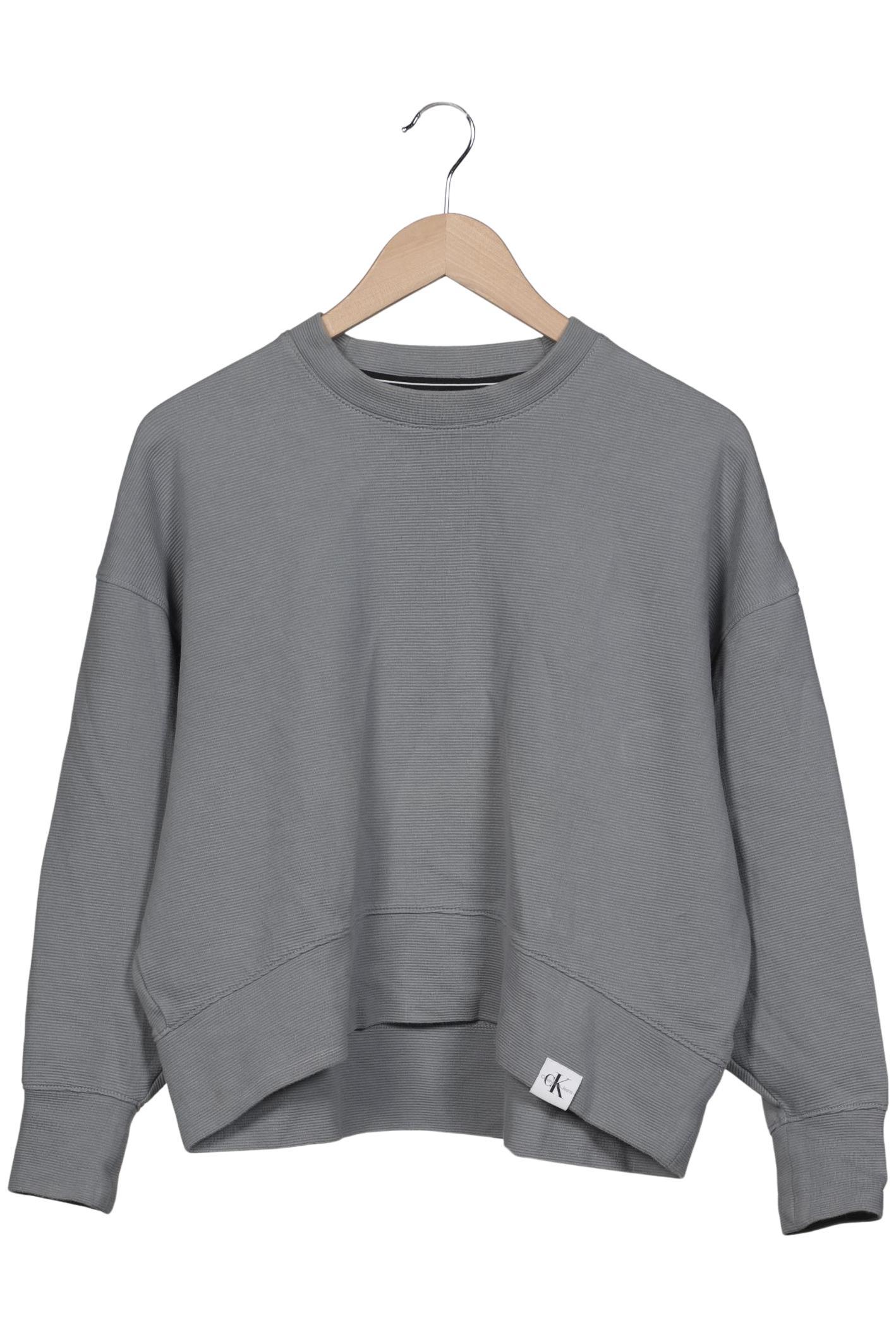 

Calvin Klein Jeans Damen Sweatshirt, grau, Gr. 36
