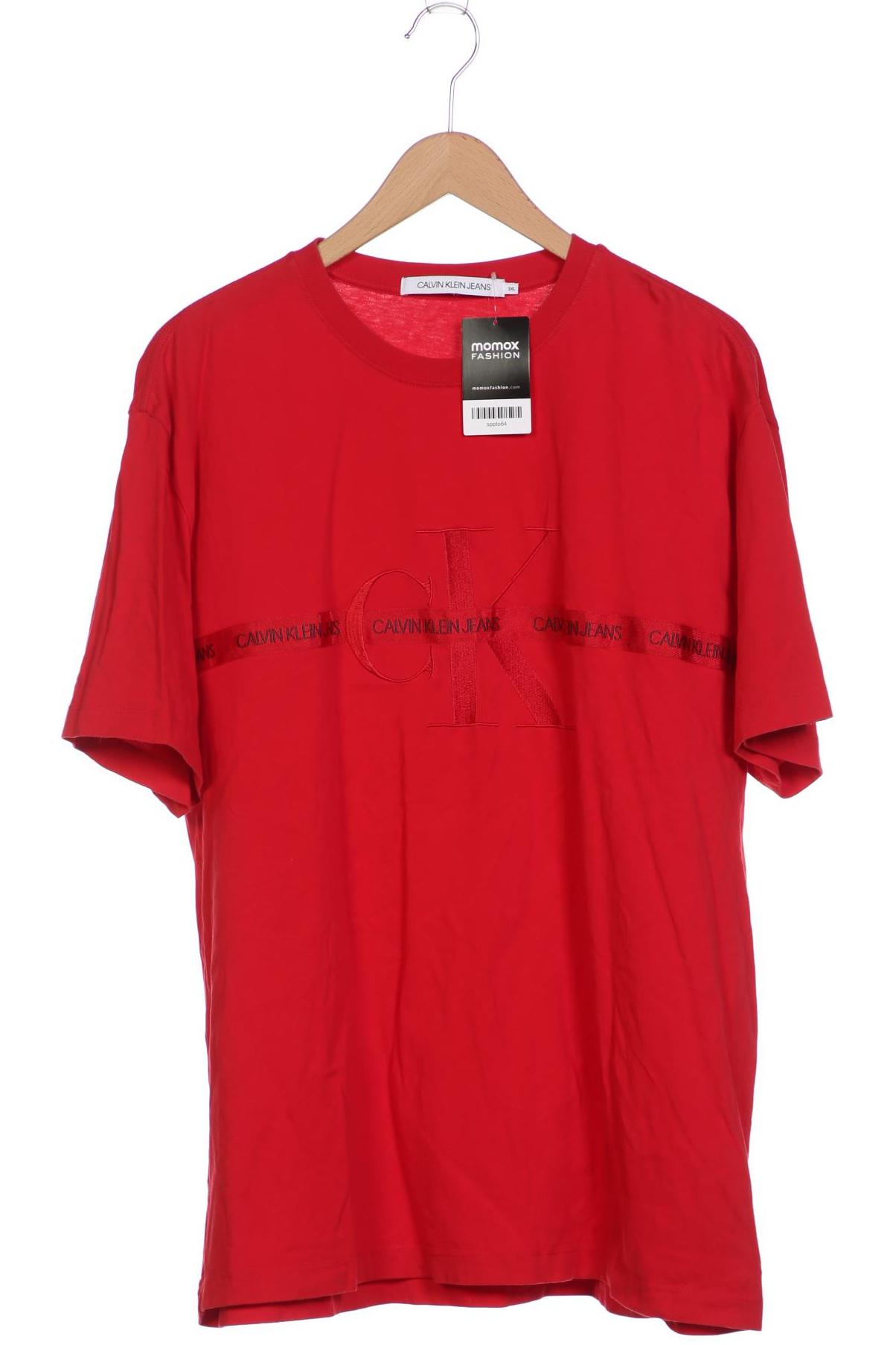 

Calvin Klein Jeans Herren T-Shirt, rot