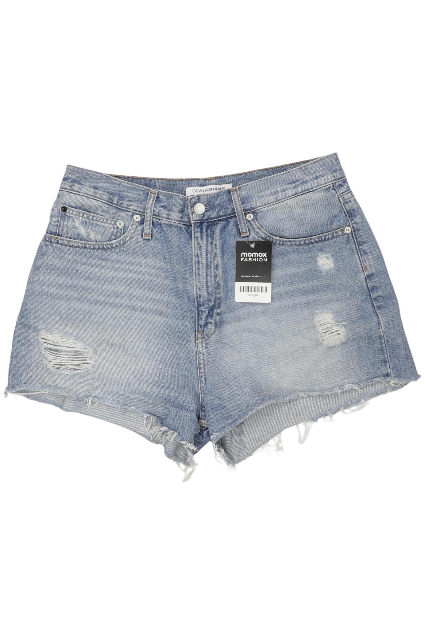 

Calvin Klein Jeans Damen Shorts, blau, Gr. 31