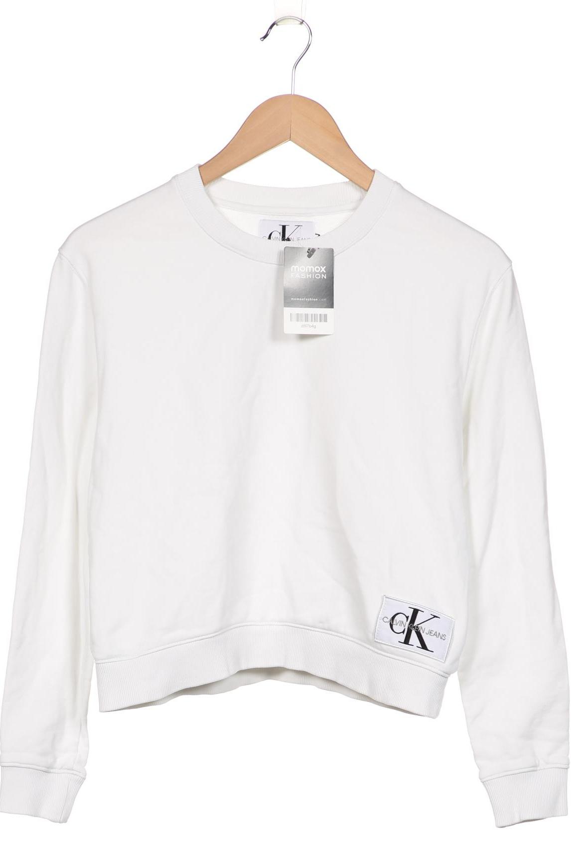 

Calvin Klein Jeans Damen Sweatshirt, weiß