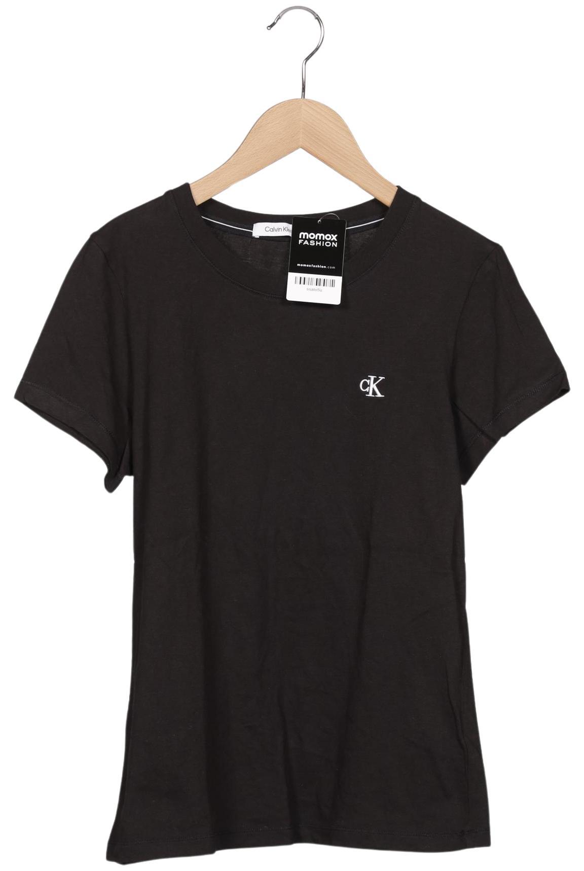 

Calvin Klein Jeans Damen T-Shirt, schwarz, Gr. 38