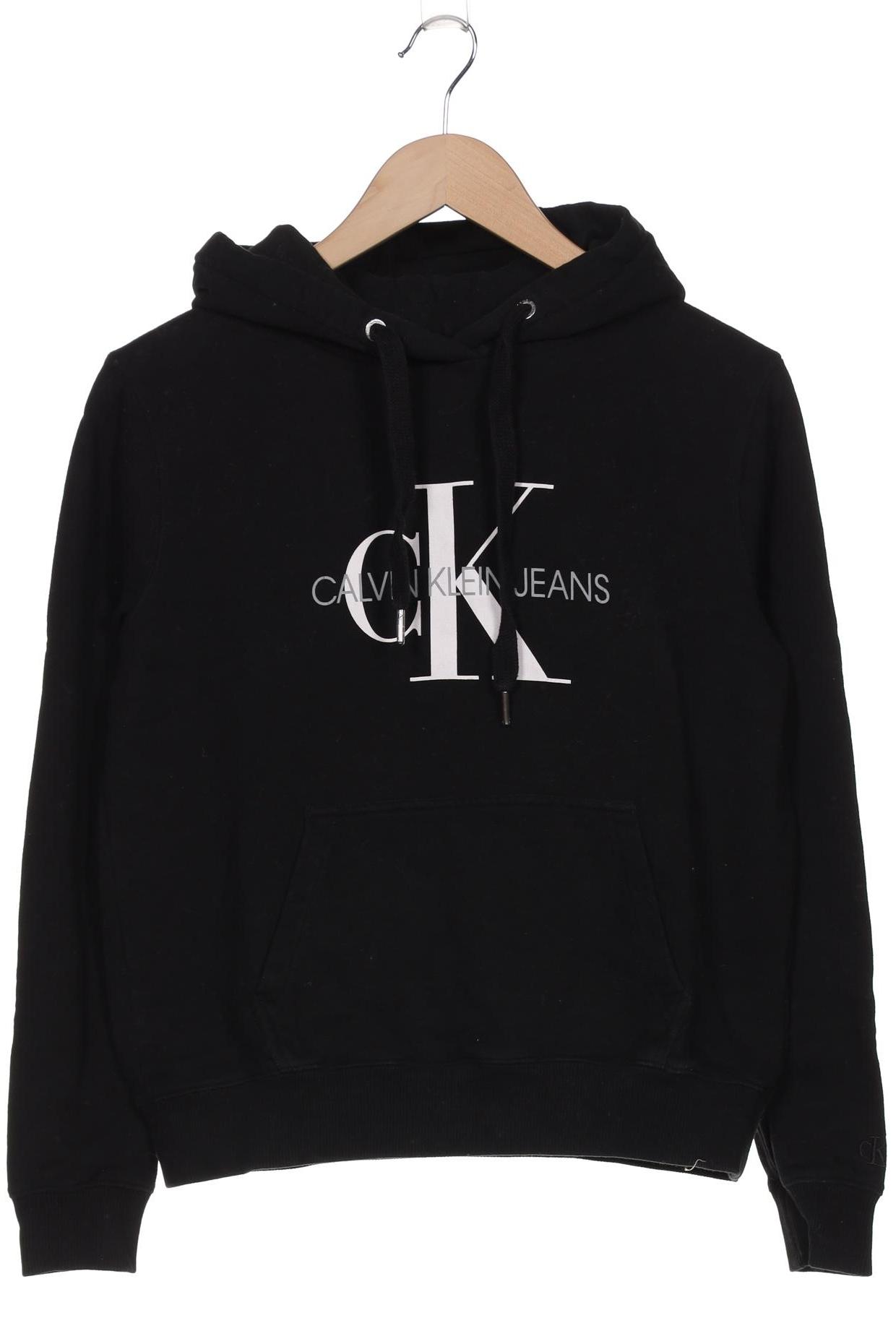 

Calvin Klein Jeans Damen Kapuzenpullover, schwarz, Gr. 34