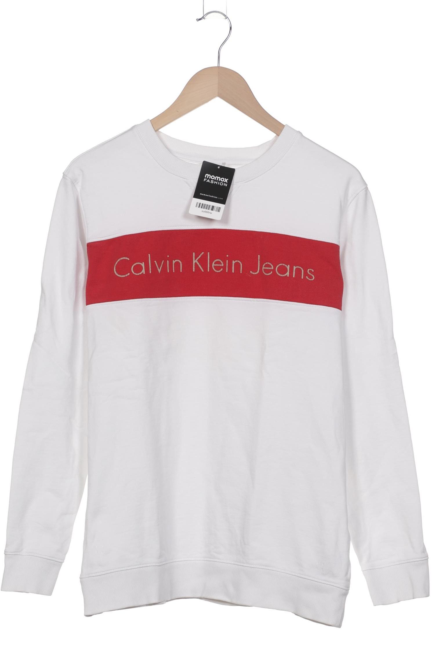 

Calvin Klein Jeans Damen Sweatshirt, weiß, Gr. 42