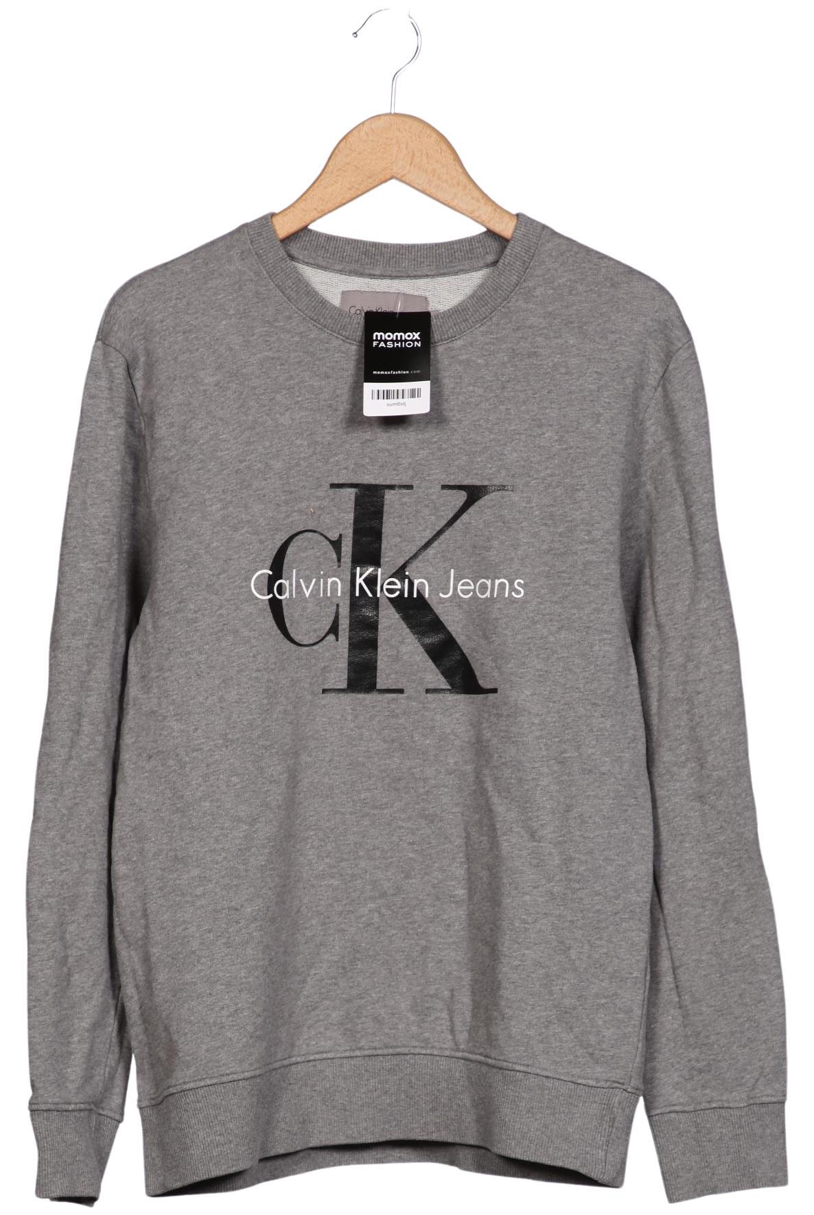 

Calvin Klein Jeans Herren Sweatshirt, grau, Gr. 48