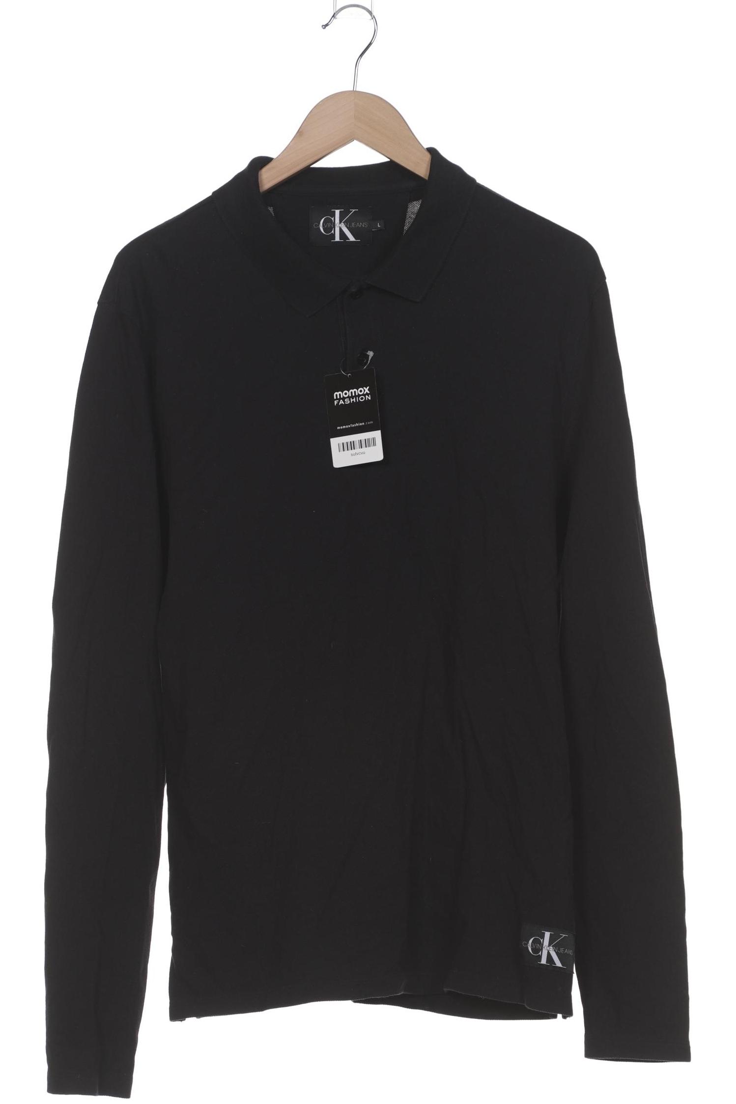 

Calvin Klein Jeans Herren Poloshirt, schwarz, Gr. 52