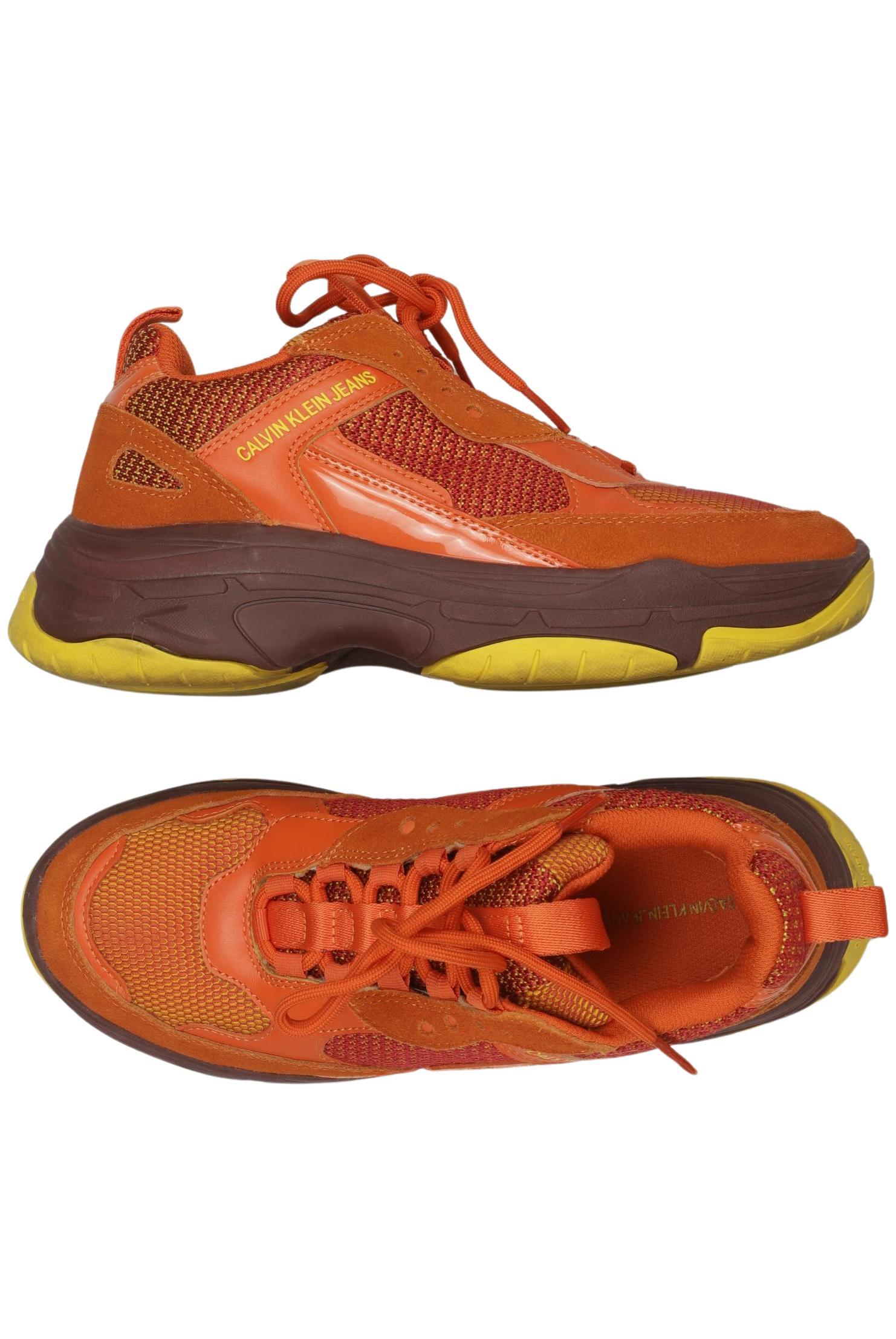 

Calvin Klein Jeans Damen Sneakers, orange, Gr. 38