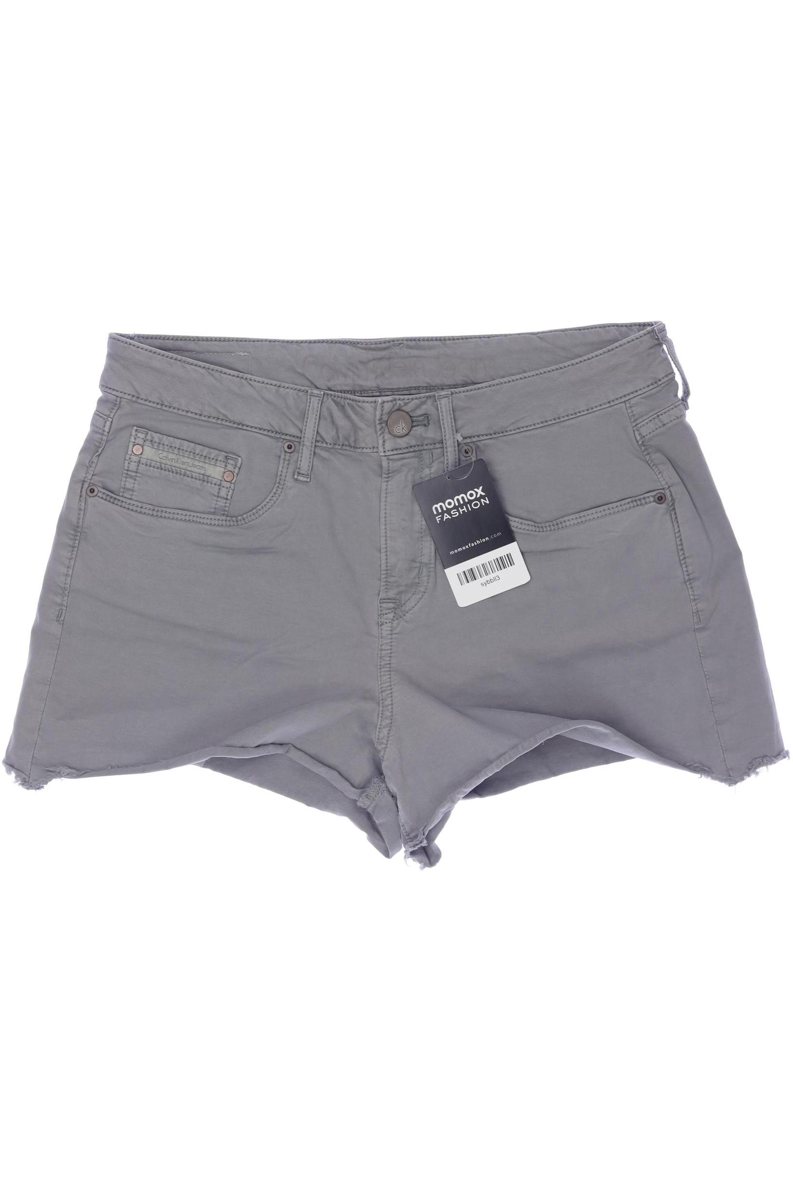 

Calvin Klein Jeans Damen Shorts, grau, Gr. 4