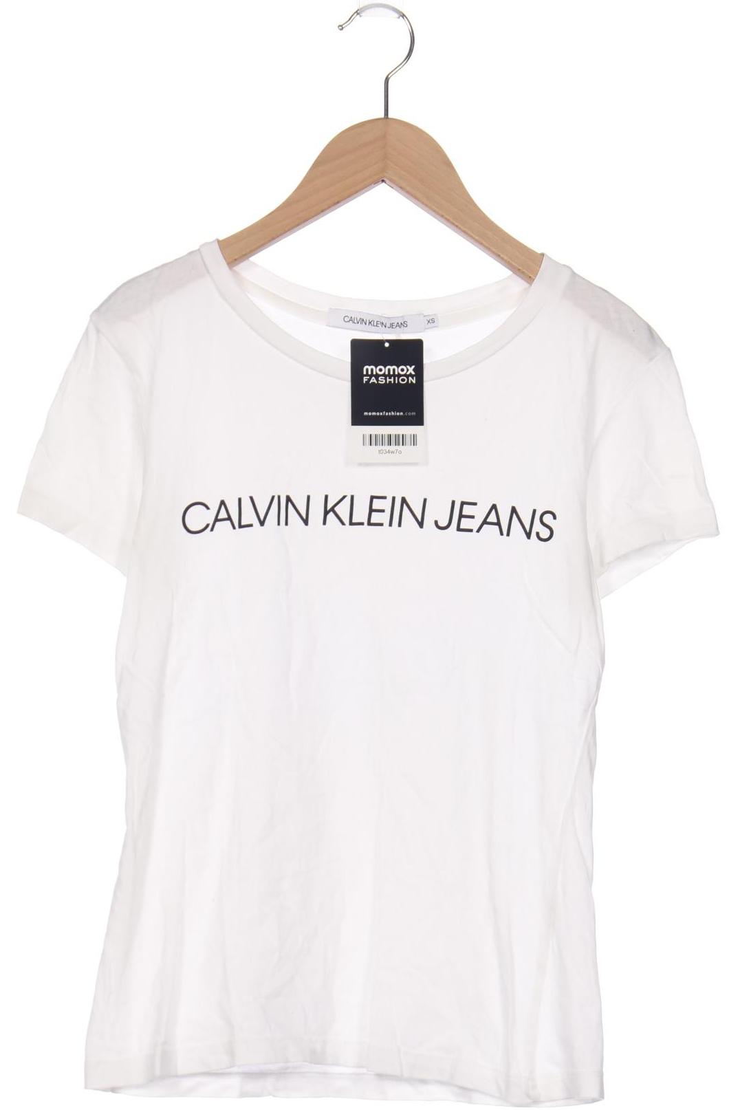 

Calvin Klein Jeans Damen T-Shirt, weiß