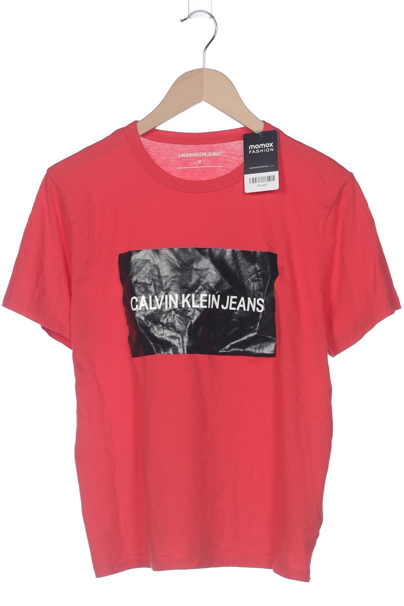 

Calvin Klein Jeans Damen T-Shirt, rot, Gr. 38