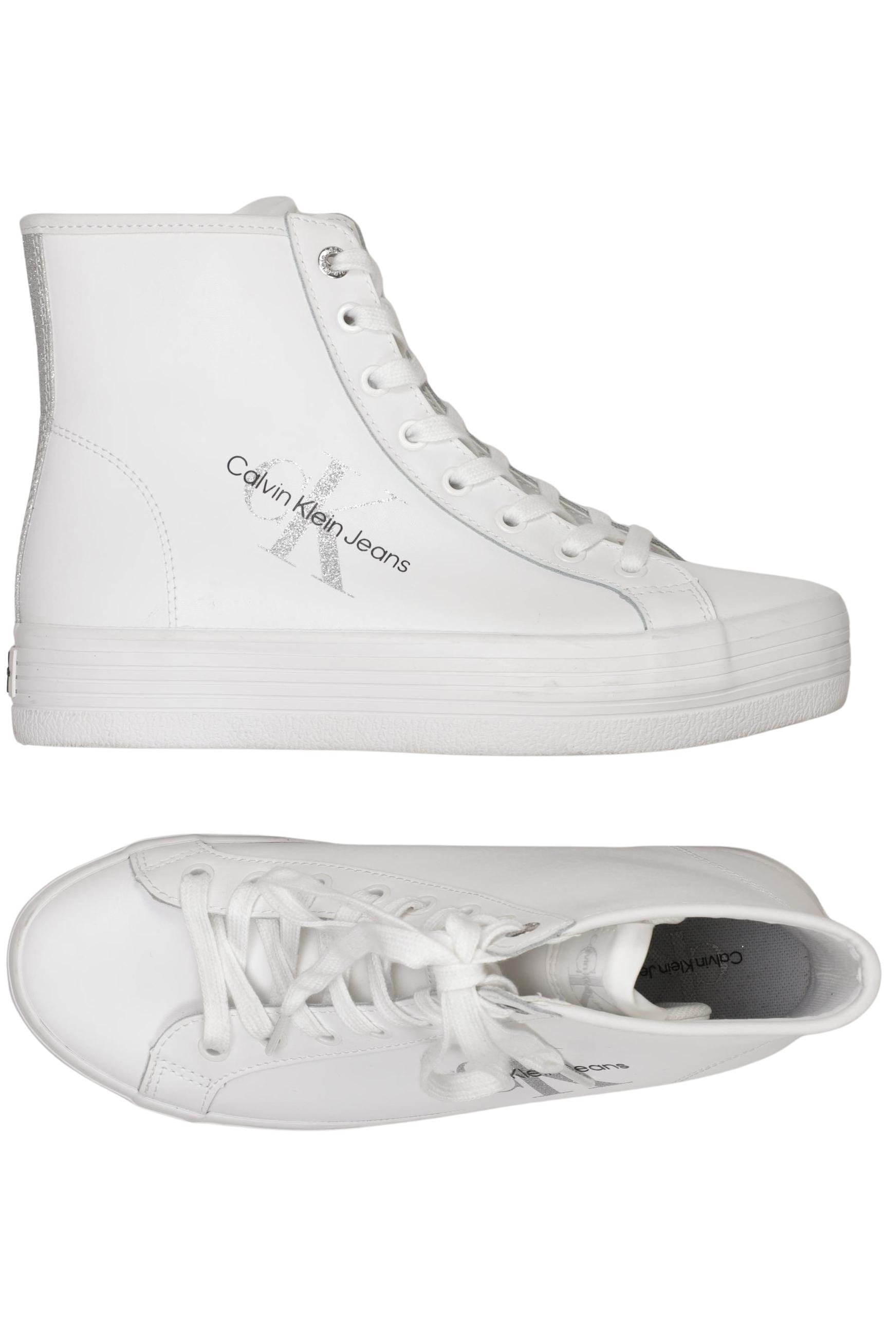 

Calvin Klein Jeans Damen Sneakers, weiß, Gr. 38