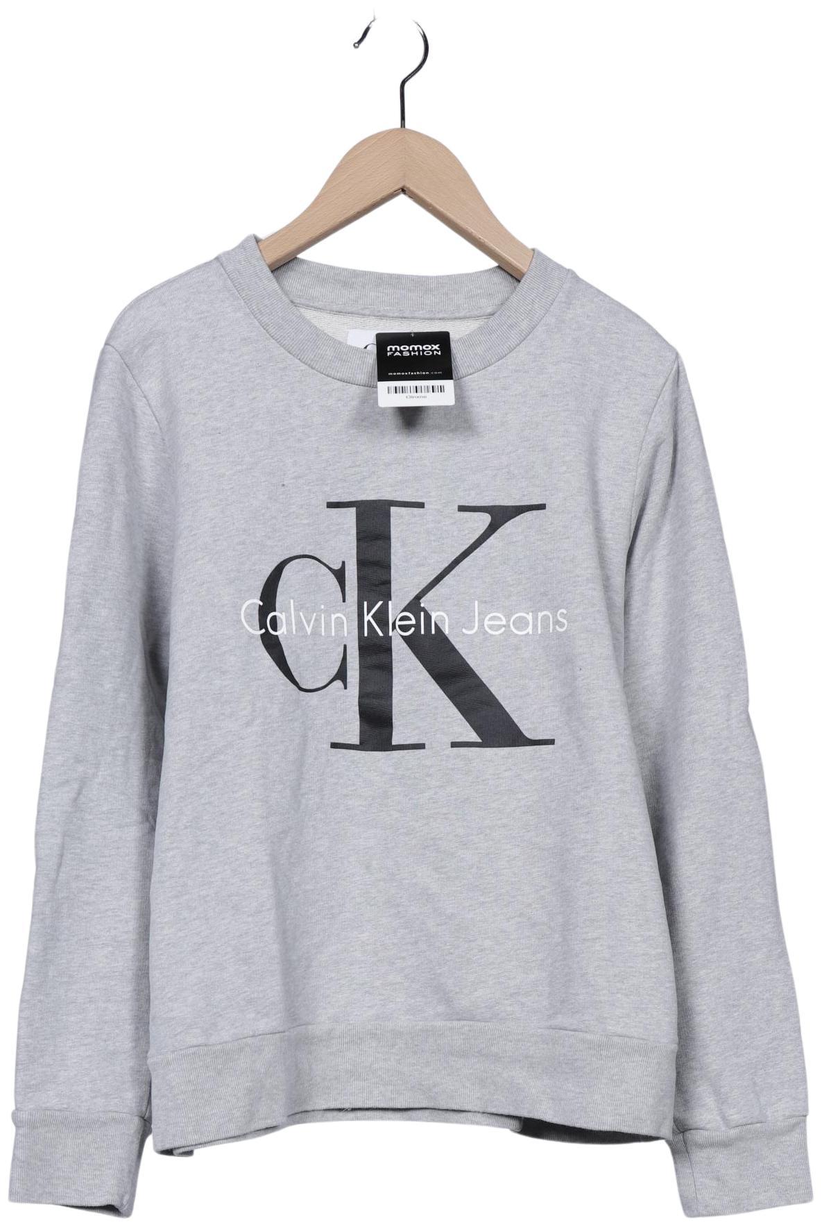 

Calvin Klein Jeans Damen Sweatshirt, grau, Gr. 38