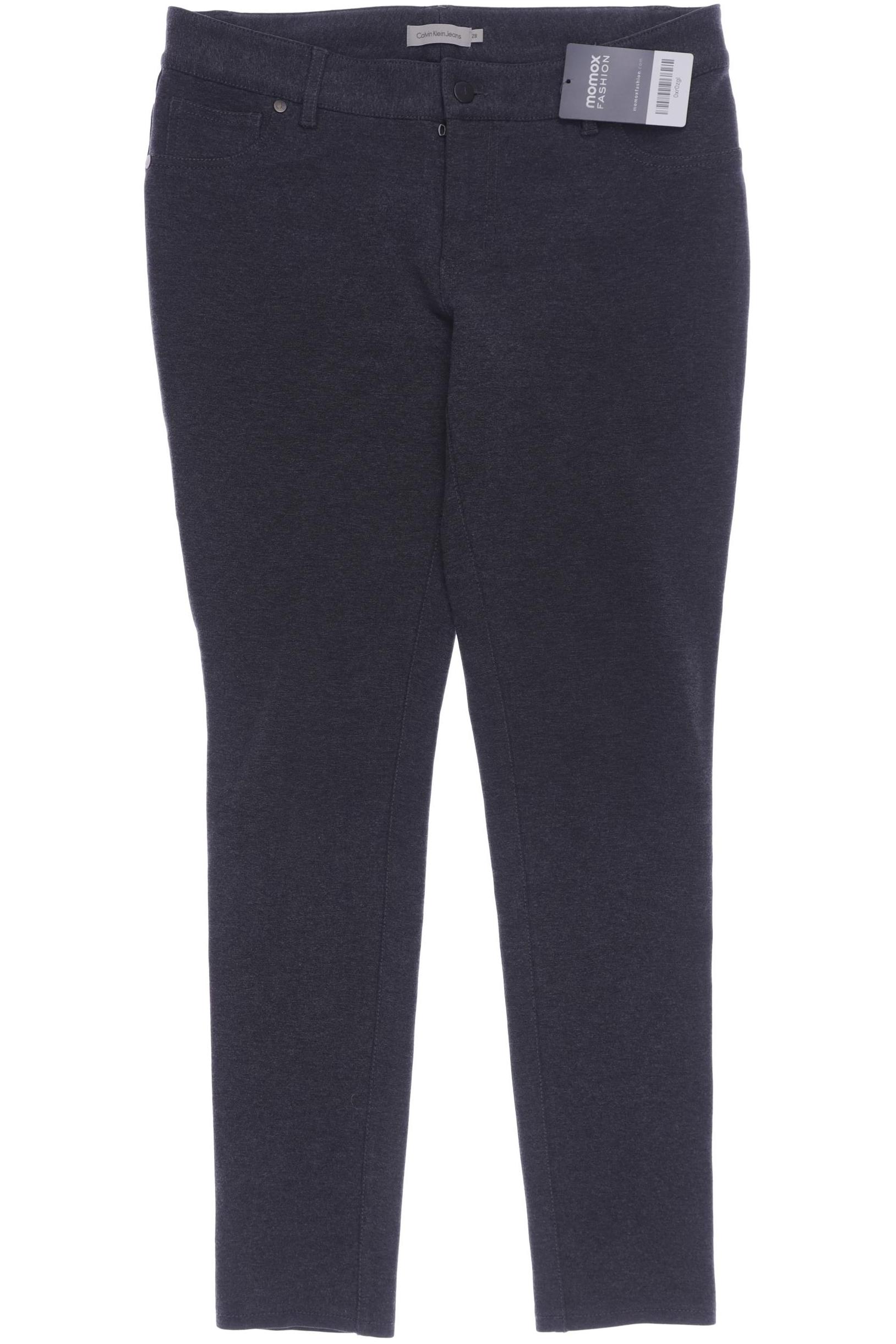 

Calvin Klein Jeans Damen Stoffhose, grau, Gr. 28