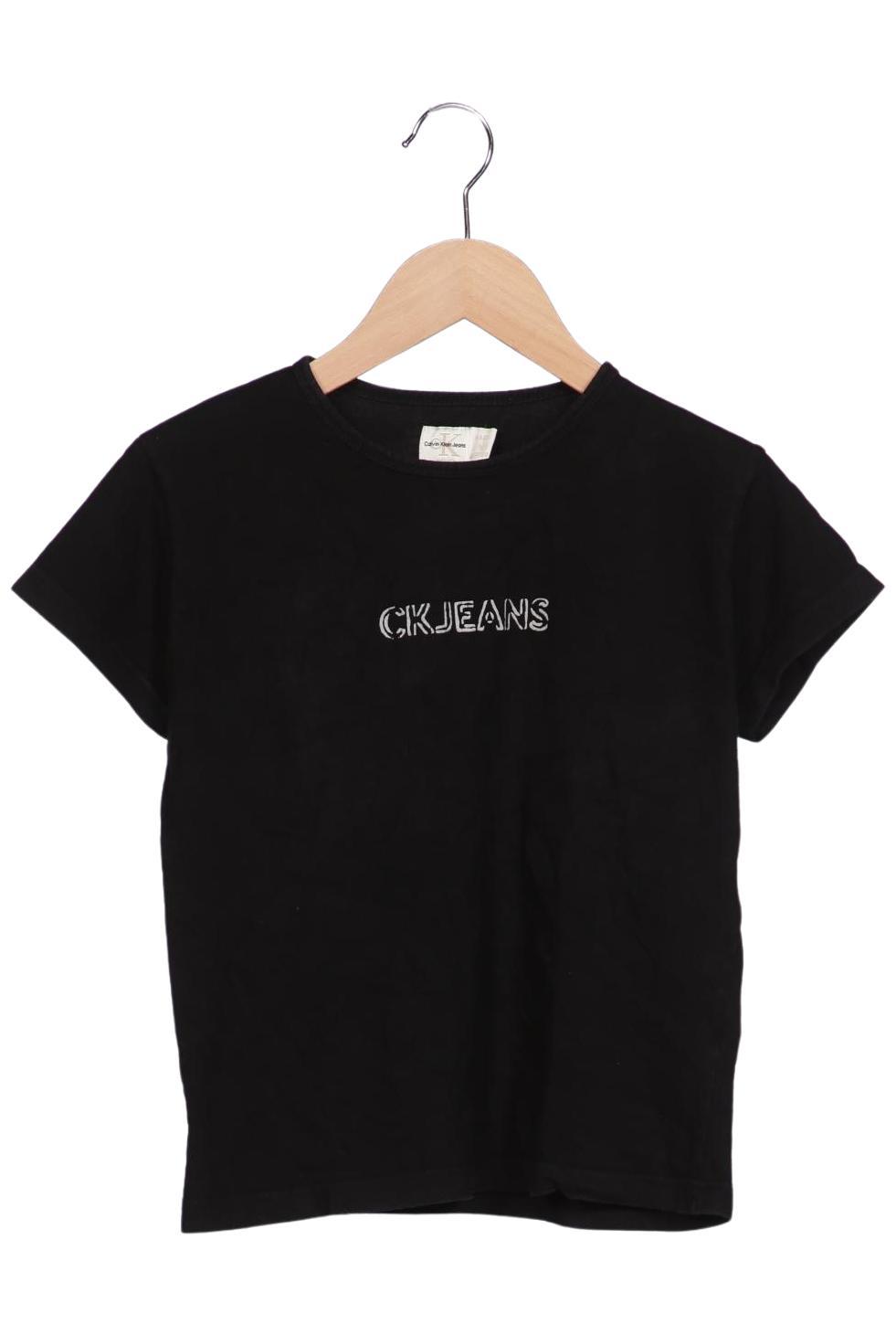 

Calvin Klein Jeans Damen T-Shirt, schwarz, Gr. 36