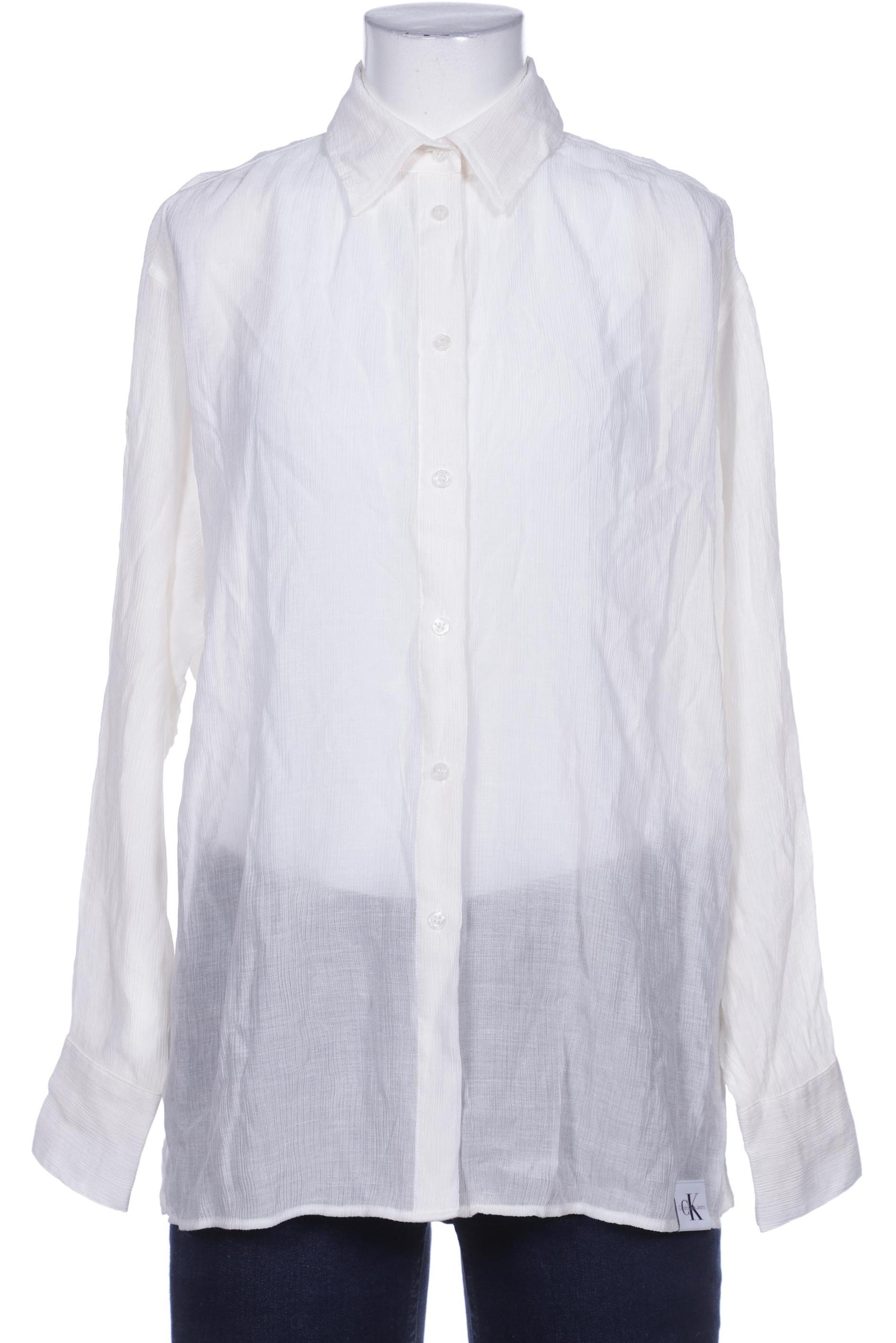 

Calvin Klein Jeans Damen Bluse, cremeweiß