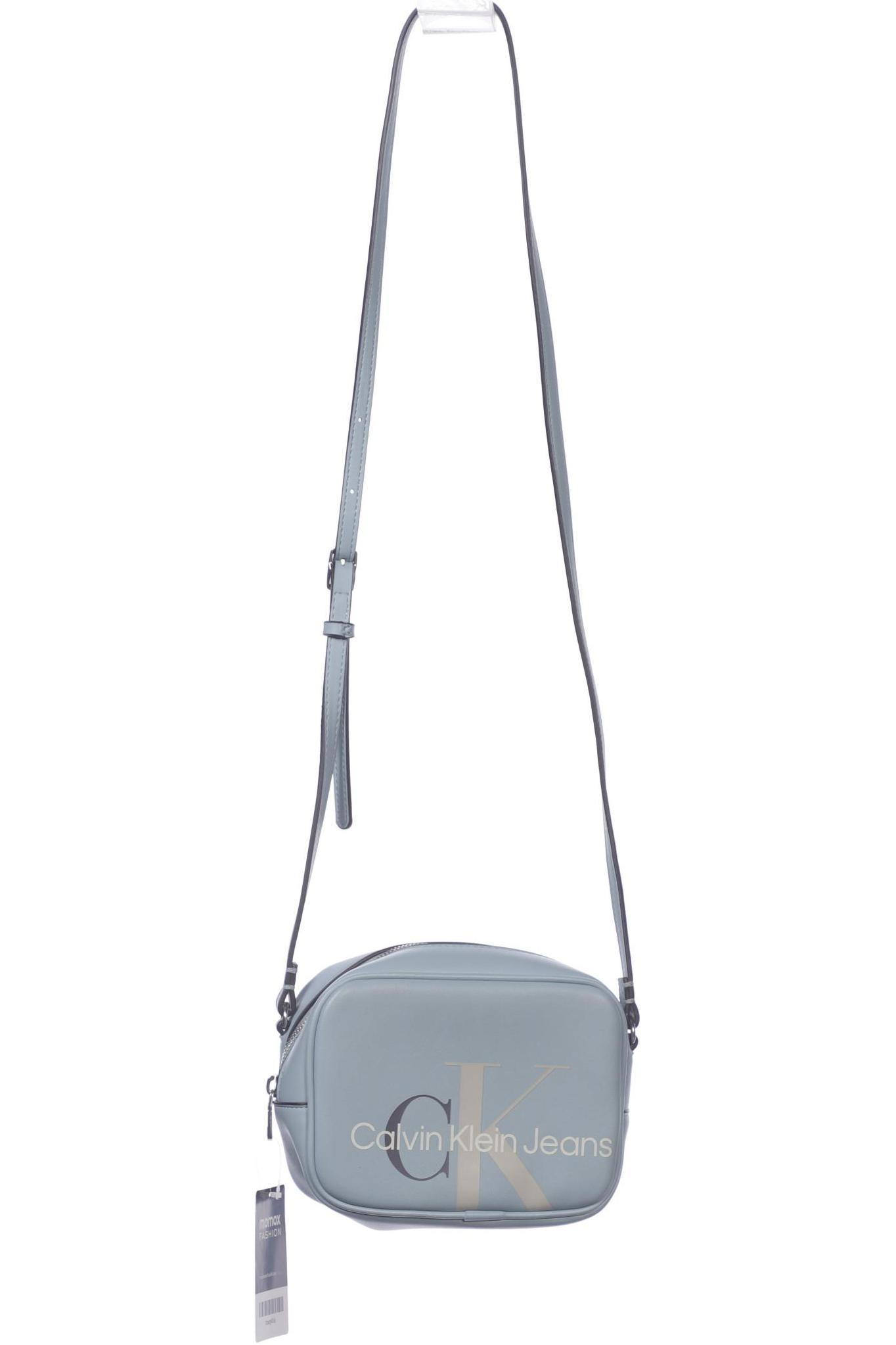 

Calvin Klein Jeans Damen Handtasche, hellblau, Gr.