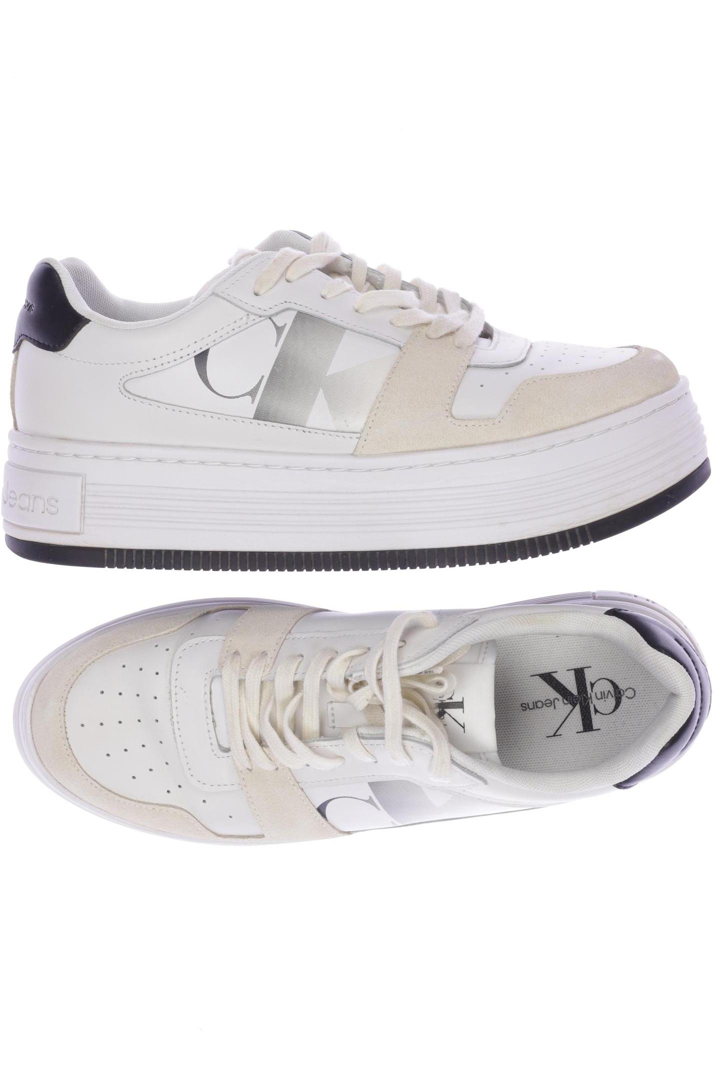 

Calvin Klein Jeans Damen Sneakers, cremeweiß, Gr. 41