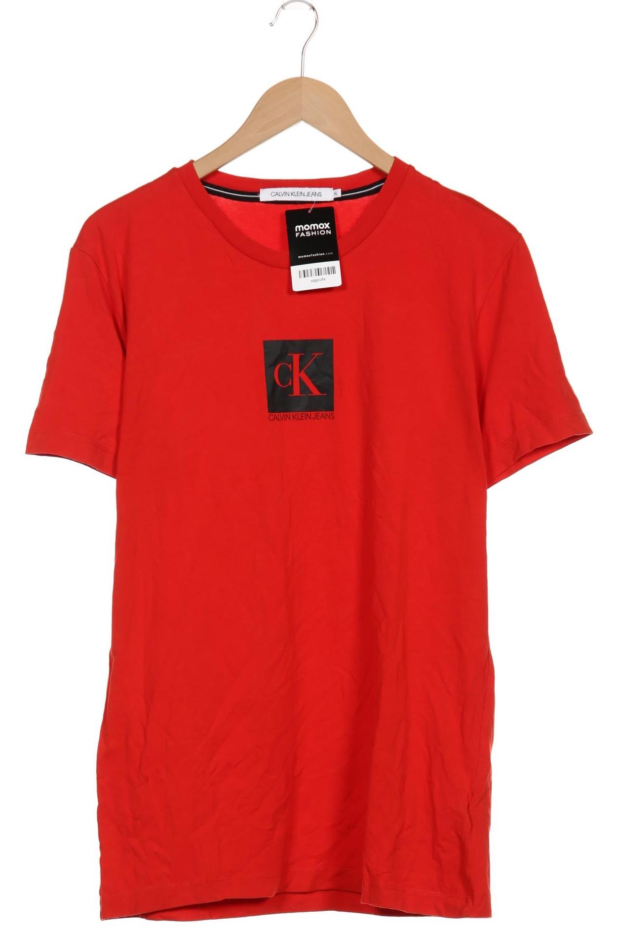 

Calvin Klein Jeans Herren T-Shirt, rot, Gr. 54