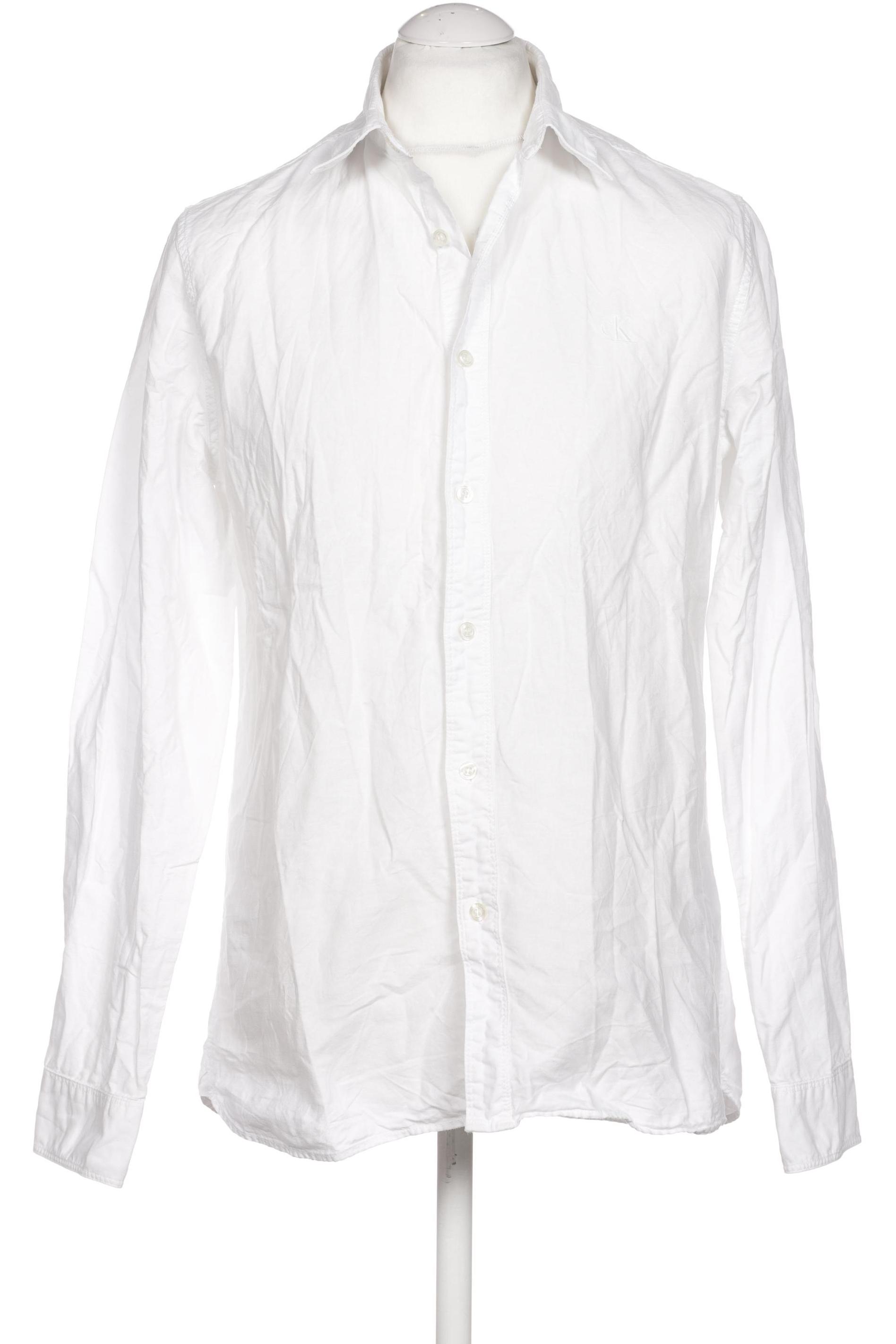 

Calvin Klein Jeans Herren Hemd, weiß