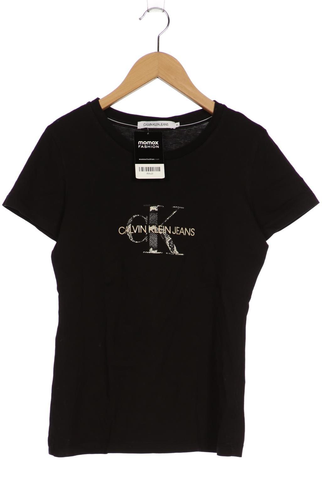 

Calvin Klein Jeans Damen T-Shirt, schwarz, Gr. 38