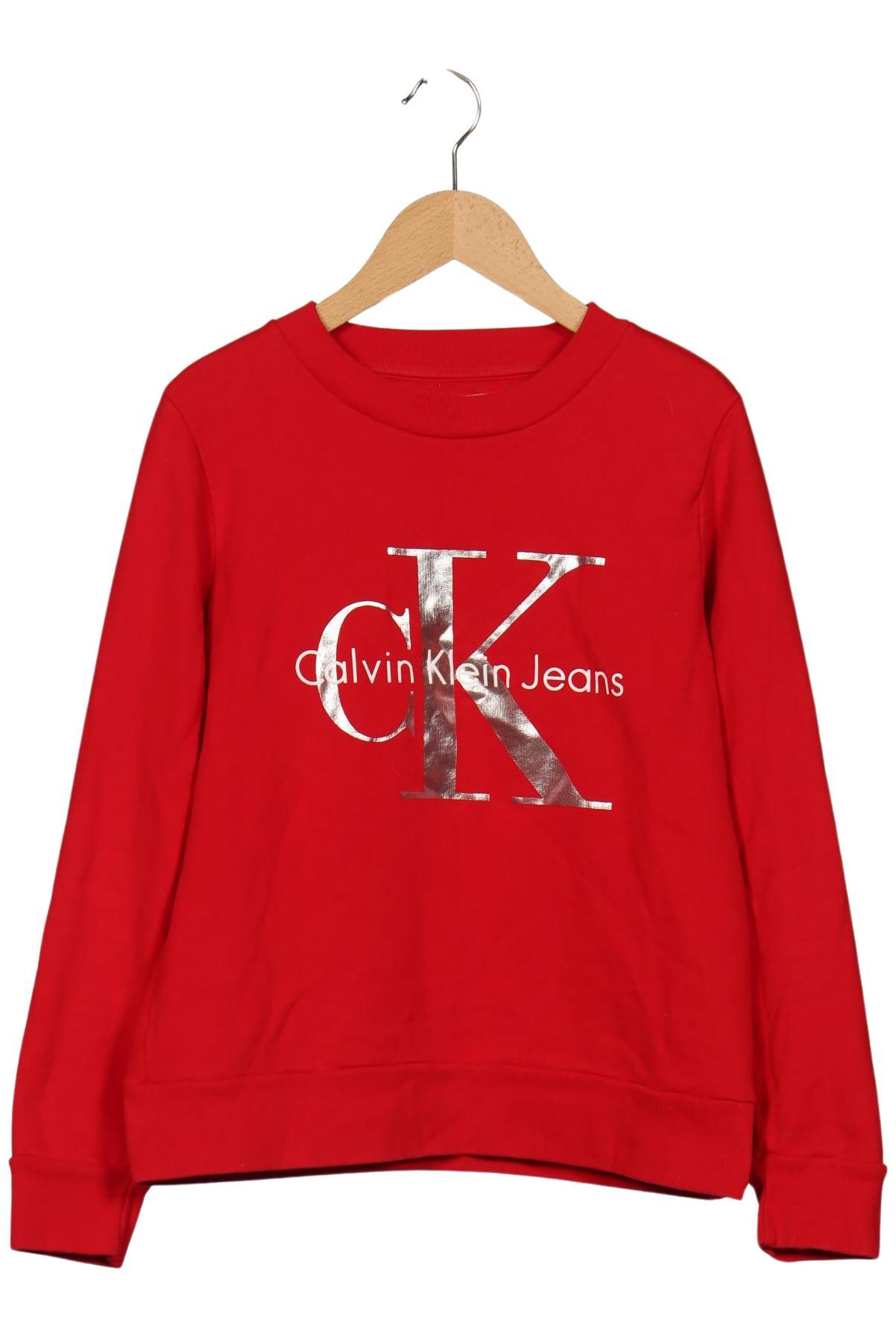 

Calvin Klein Jeans Damen Sweatshirt, rot, Gr. 36