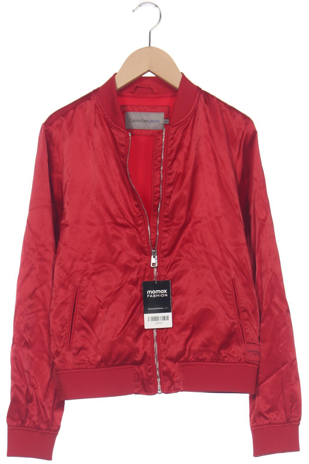 

Calvin Klein Jeans Damen Jacke, rot, Gr. 34