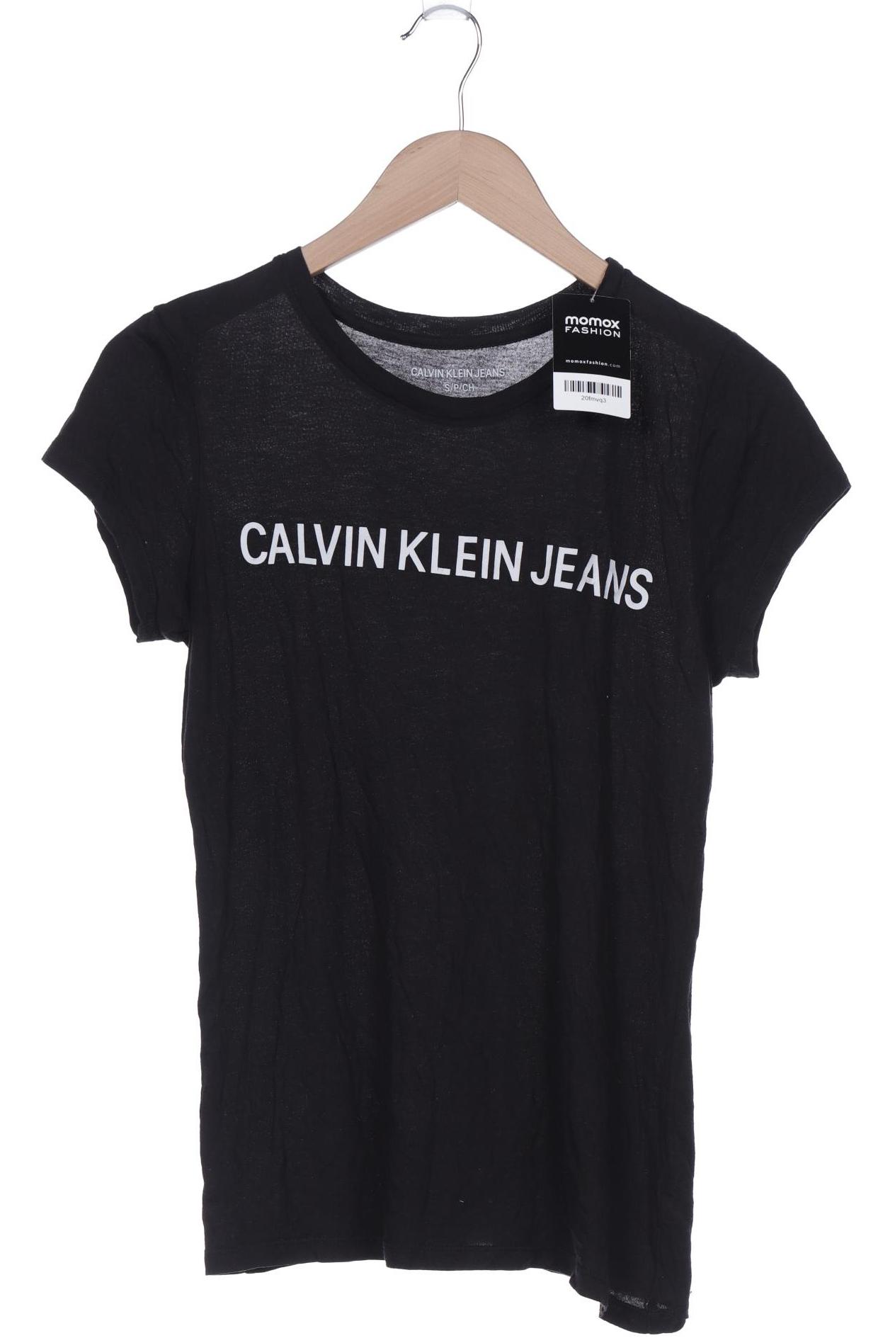 

Calvin Klein Jeans Damen T-Shirt, schwarz, Gr. 36