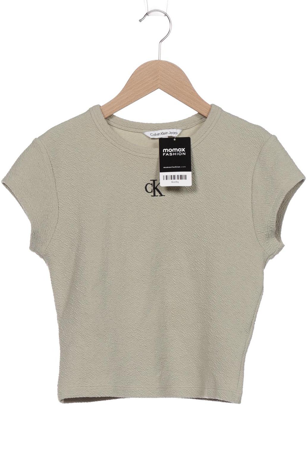 

Calvin Klein Jeans Damen T-Shirt, hellgrün