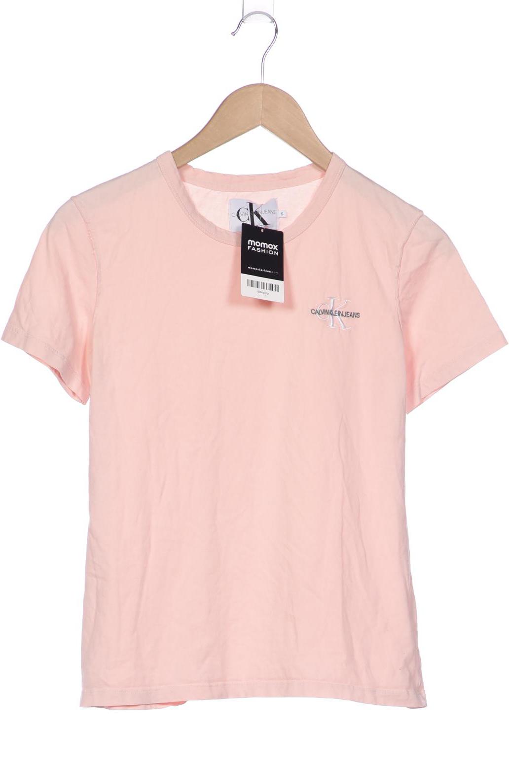 

Calvin Klein Jeans Damen T-Shirt, pink, Gr. 36