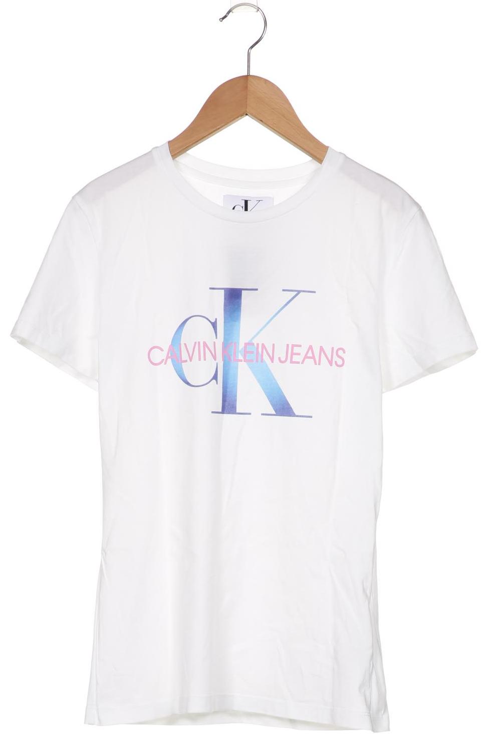 

Calvin Klein Jeans Damen T-Shirt, weiß