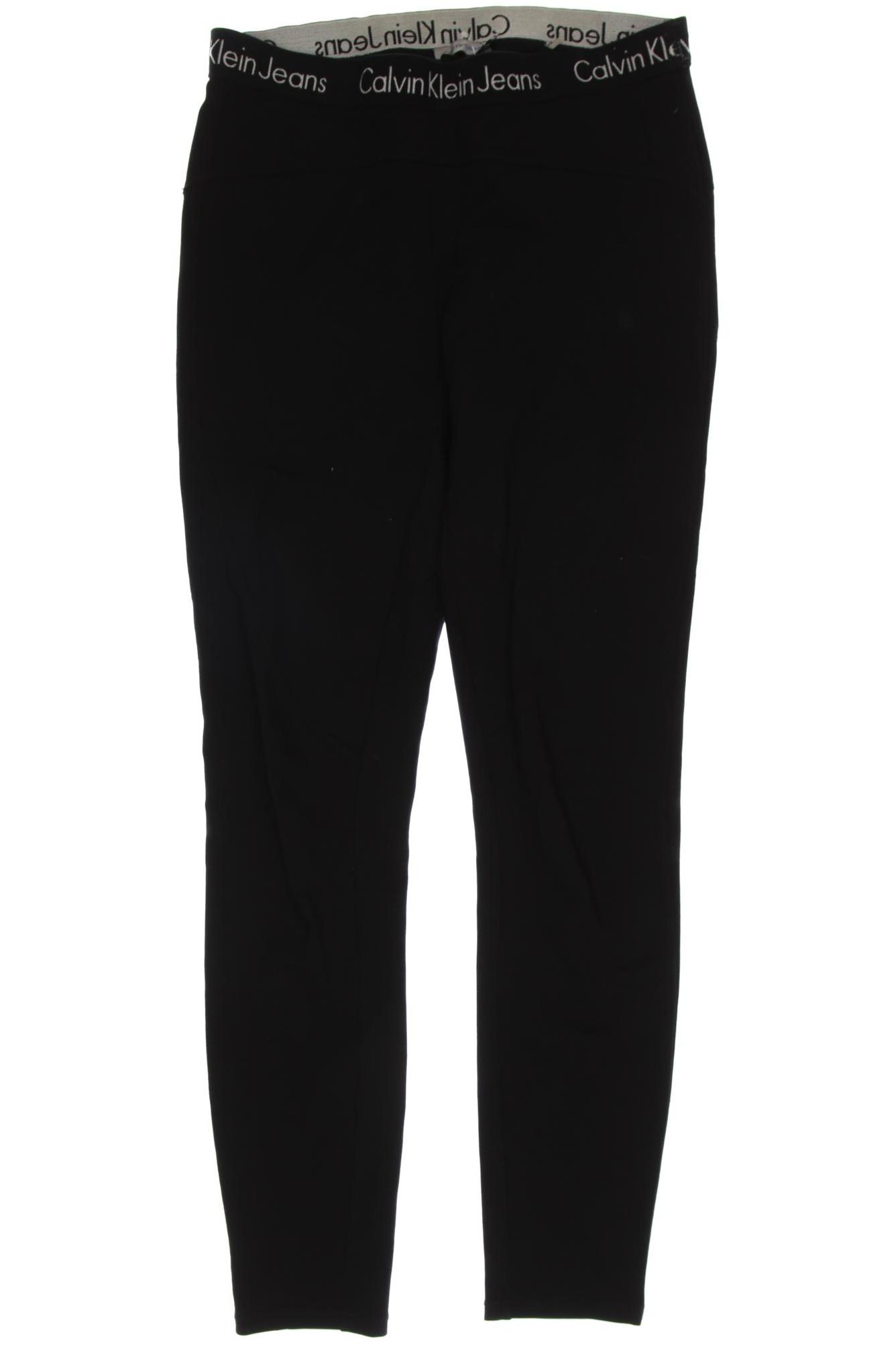 

Calvin Klein Jeans Damen Stoffhose, schwarz