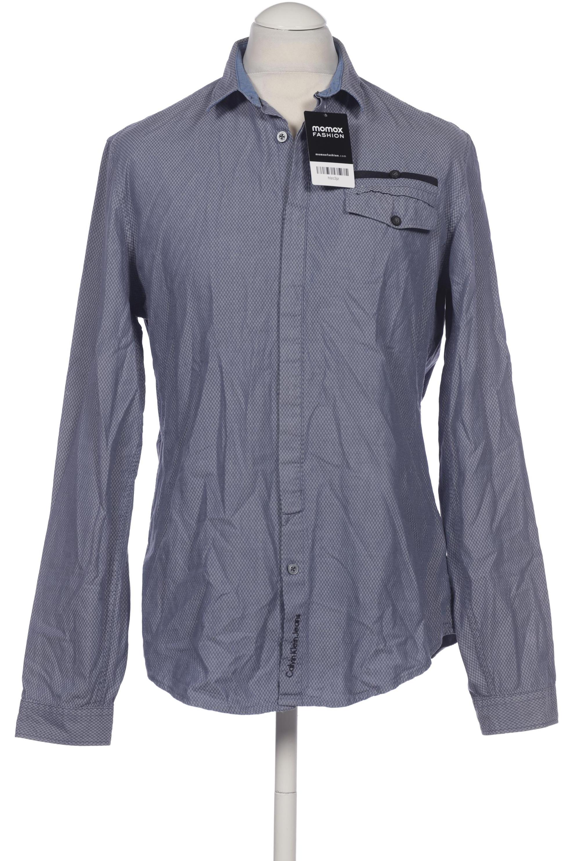 

Calvin Klein Jeans Herren Hemd, blau, Gr. 54