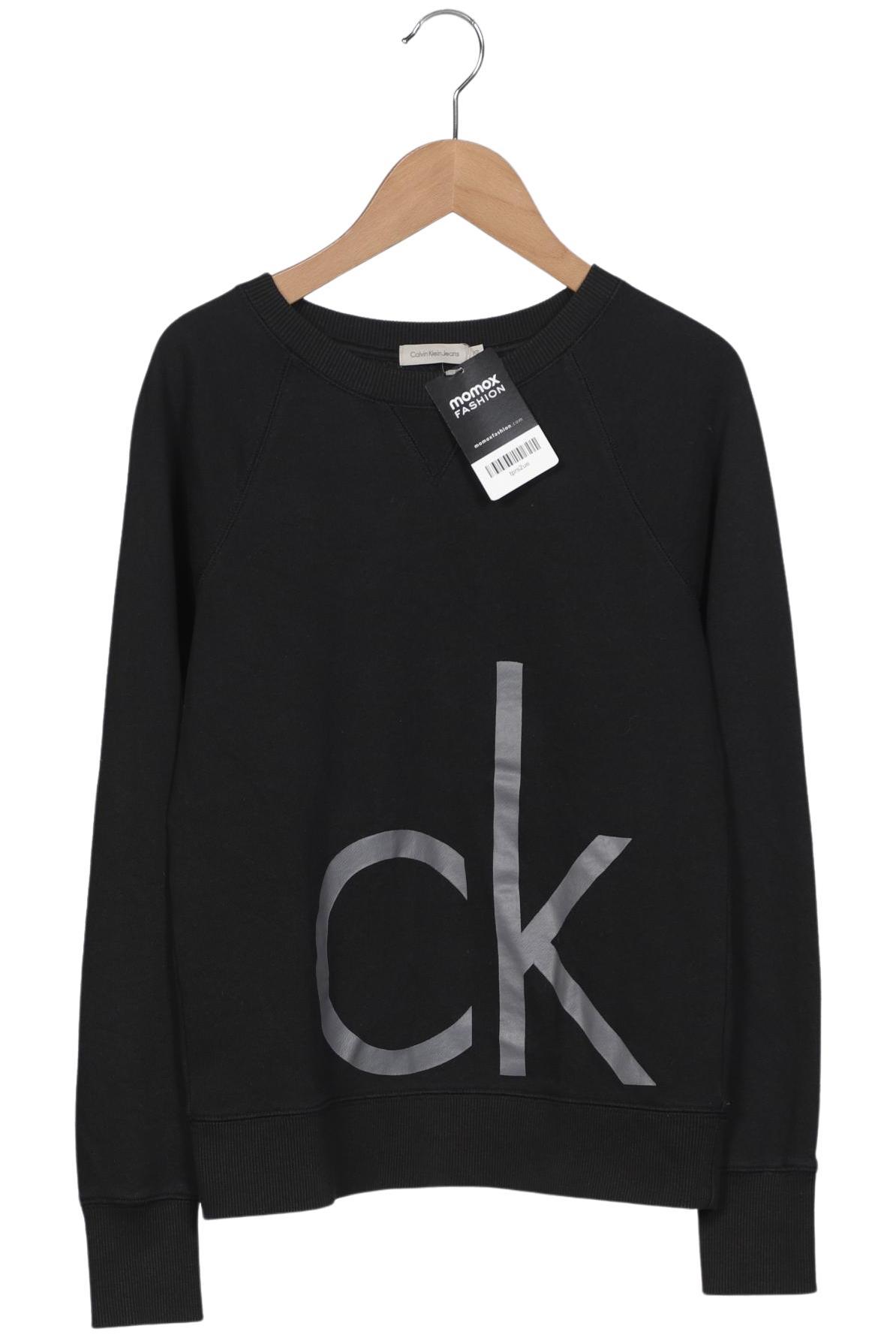 

Calvin Klein Jeans Damen Sweatshirt, schwarz, Gr. 34