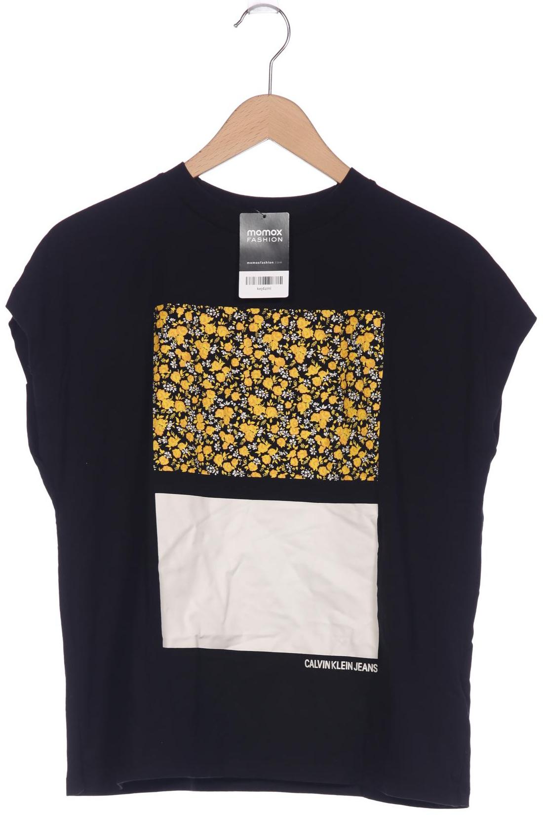 

Calvin Klein Jeans Damen T-Shirt, schwarz, Gr. 34
