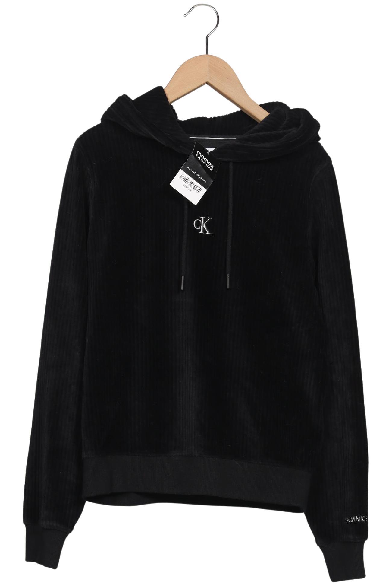 

Calvin Klein Jeans Damen Kapuzenpullover, schwarz, Gr. 34