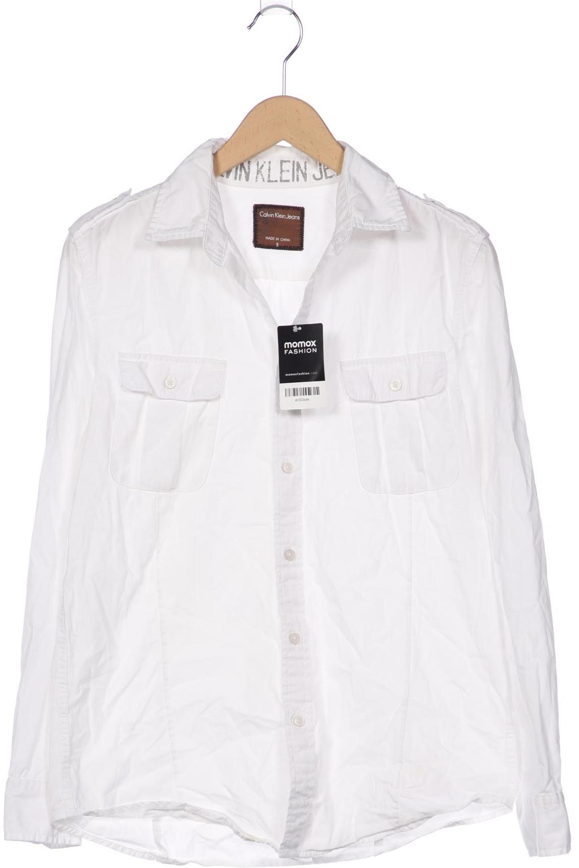 

Calvin Klein Jeans Herren Hemd, weiß, Gr. 46