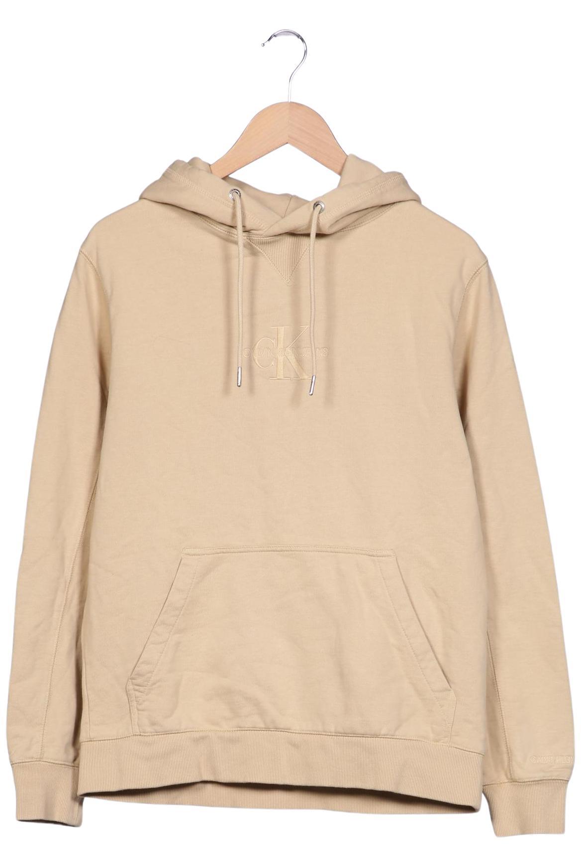 

Calvin Klein Jeans Damen Kapuzenpullover, beige, Gr. 38