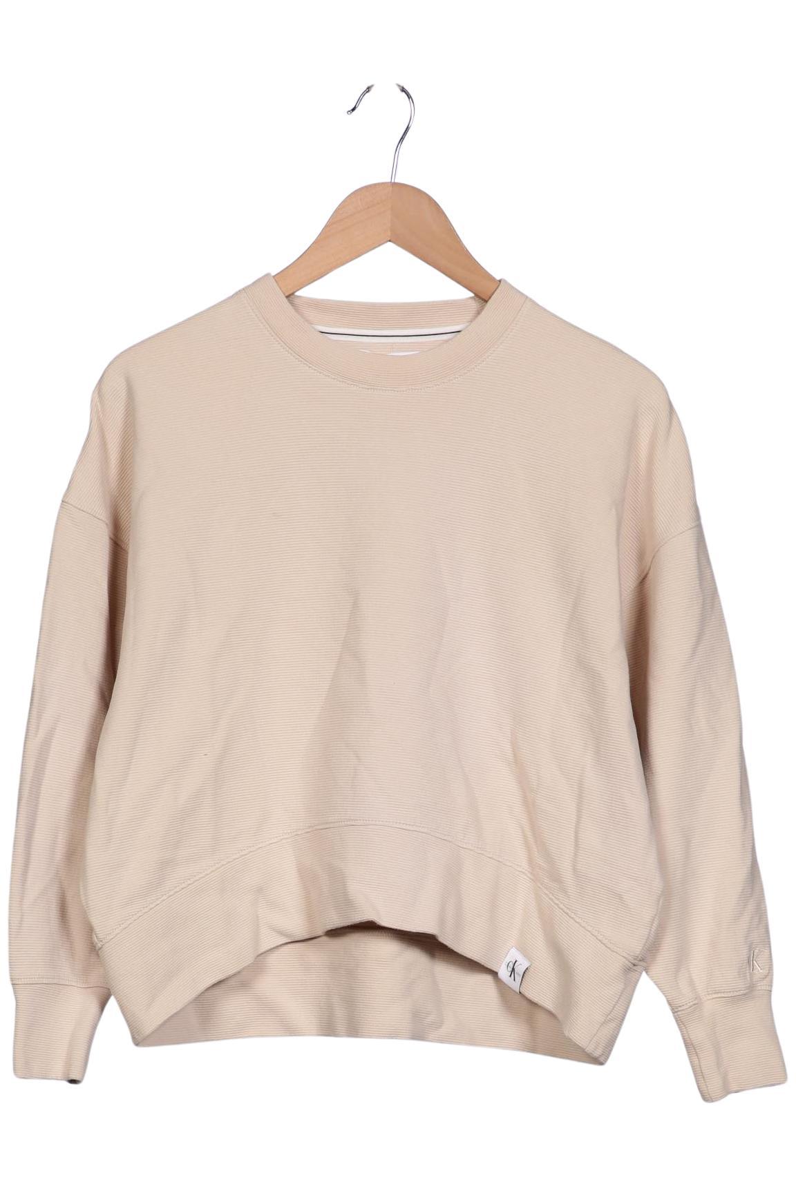 

Calvin Klein Jeans Damen Sweatshirt, beige, Gr. 36