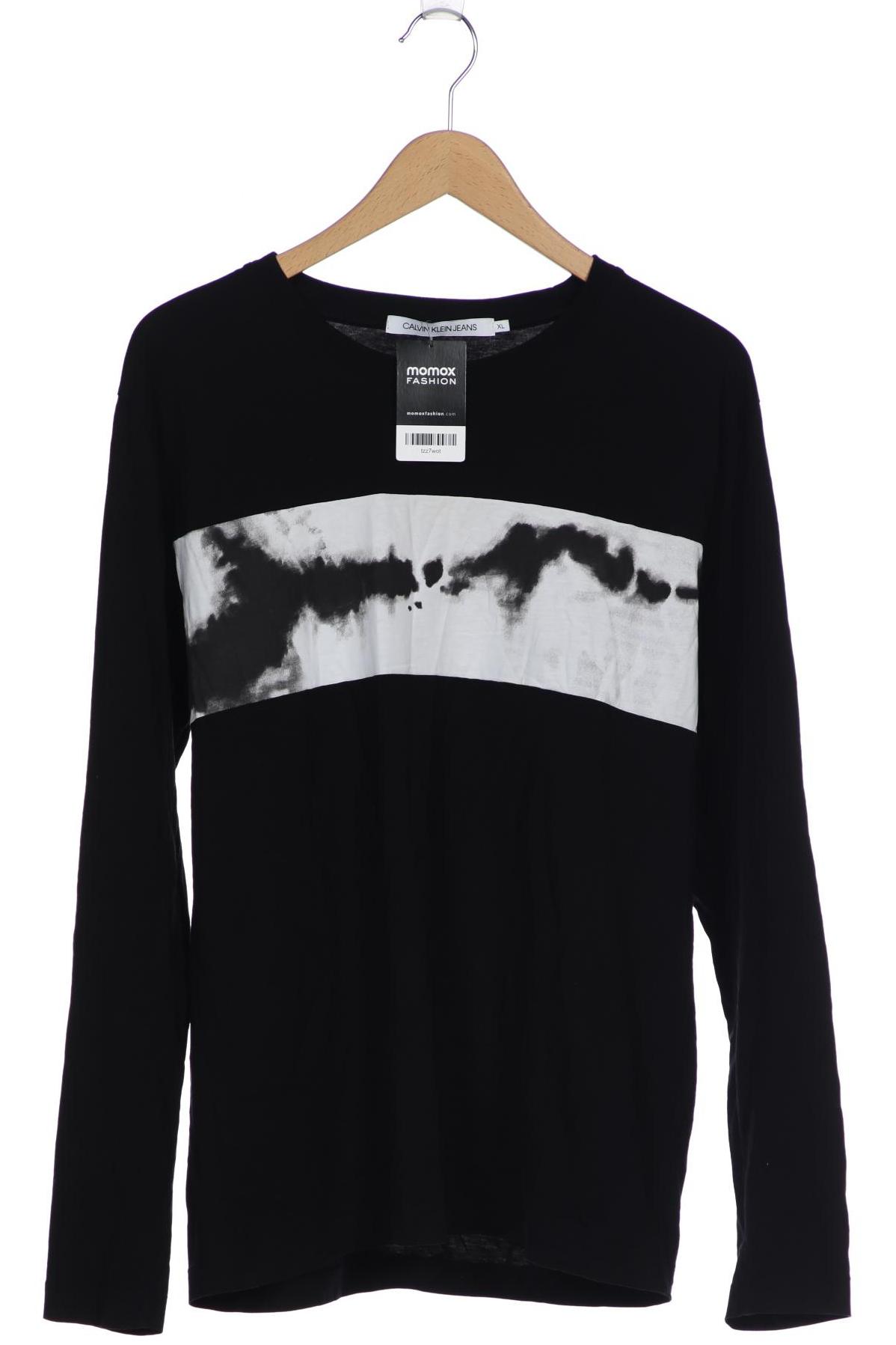 

Calvin Klein Jeans Herren Langarmshirt, schwarz
