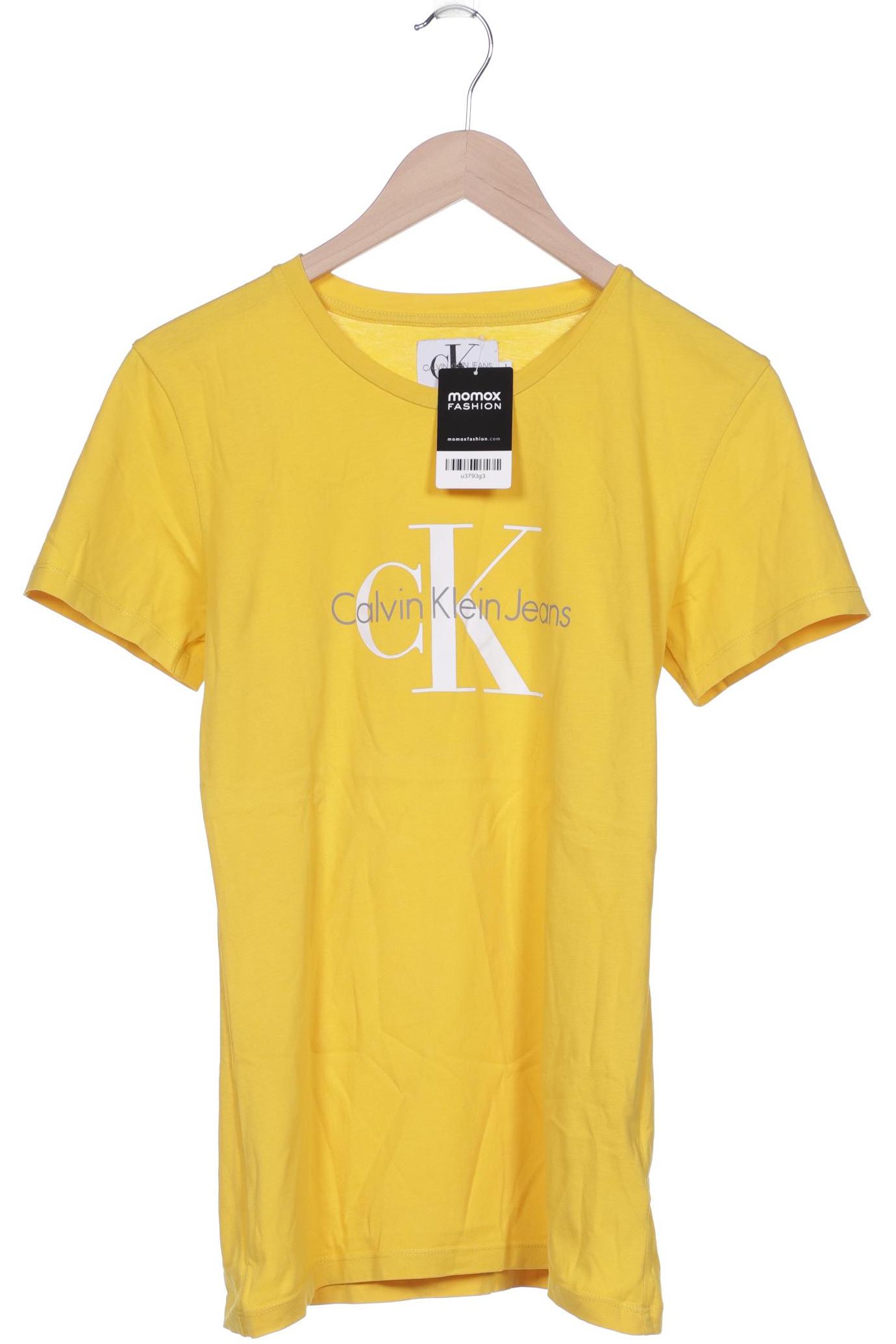 

Calvin Klein Jeans Damen T-Shirt, gelb