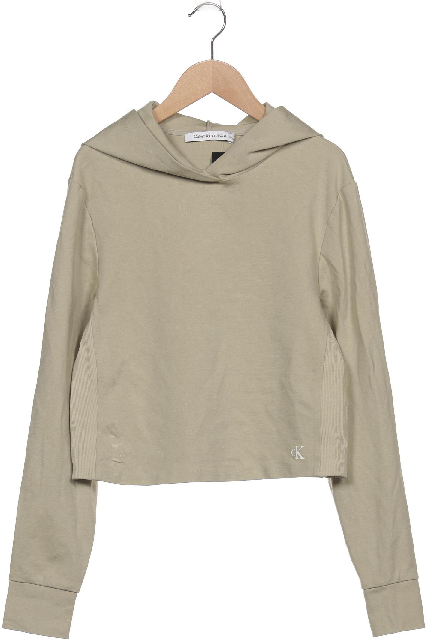 

Calvin Klein Jeans Damen Kapuzenpullover, grün, Gr. 38