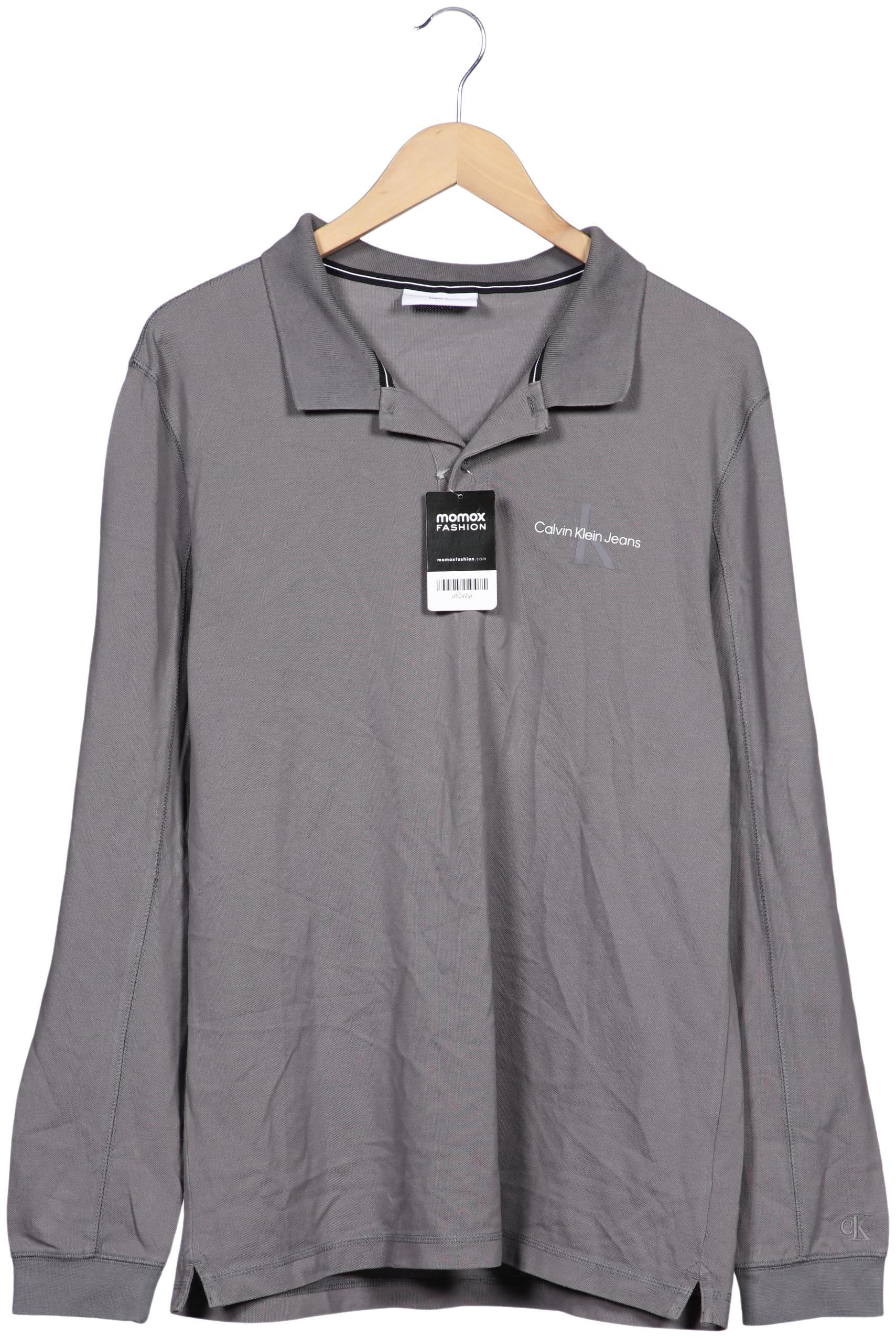 

Calvin Klein Jeans Herren Poloshirt, grau, Gr. 54