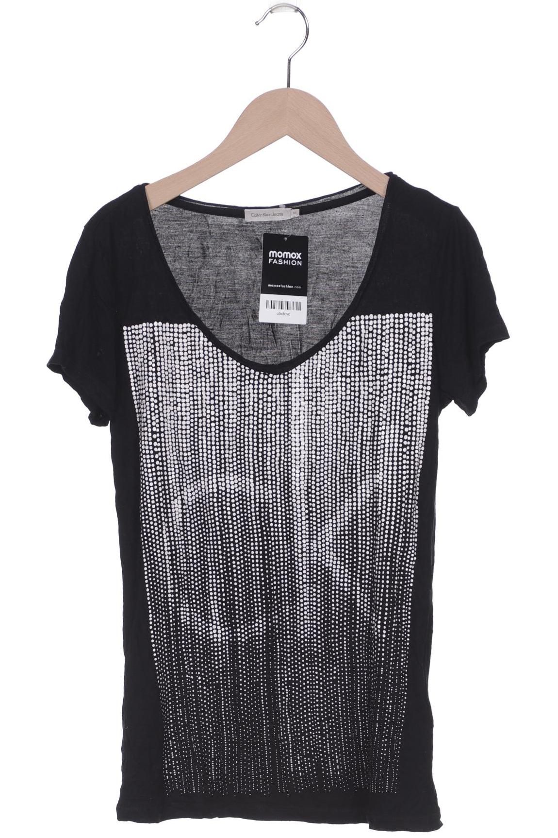 

Calvin Klein Jeans Damen T-Shirt, schwarz