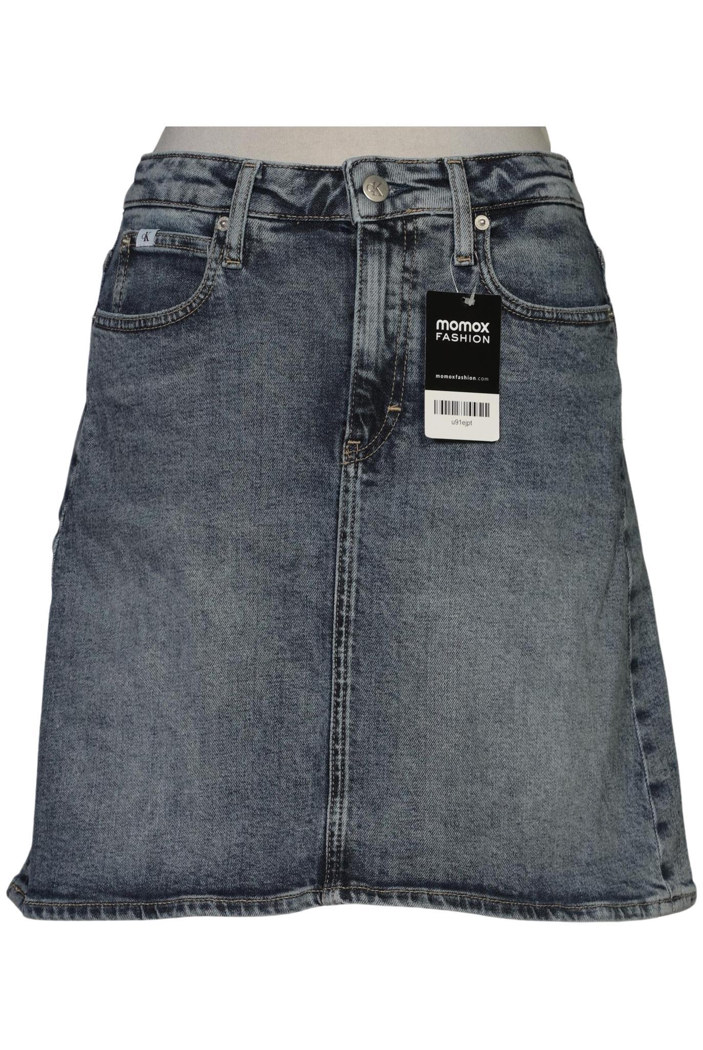 

Calvin Klein Jeans Damen Rock, blau, Gr. 25