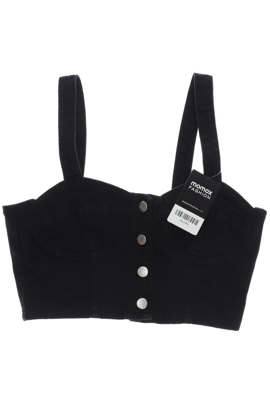 

Calvin Klein Jeans Damen Top, schwarz, Gr. 34