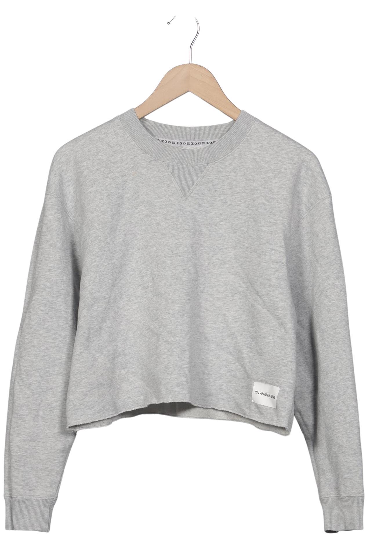

Calvin Klein Jeans Damen Sweatshirt, grau, Gr. 38
