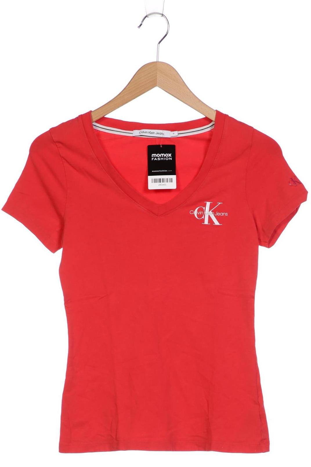 

Calvin Klein Jeans Damen T-Shirt, rot, Gr. 38