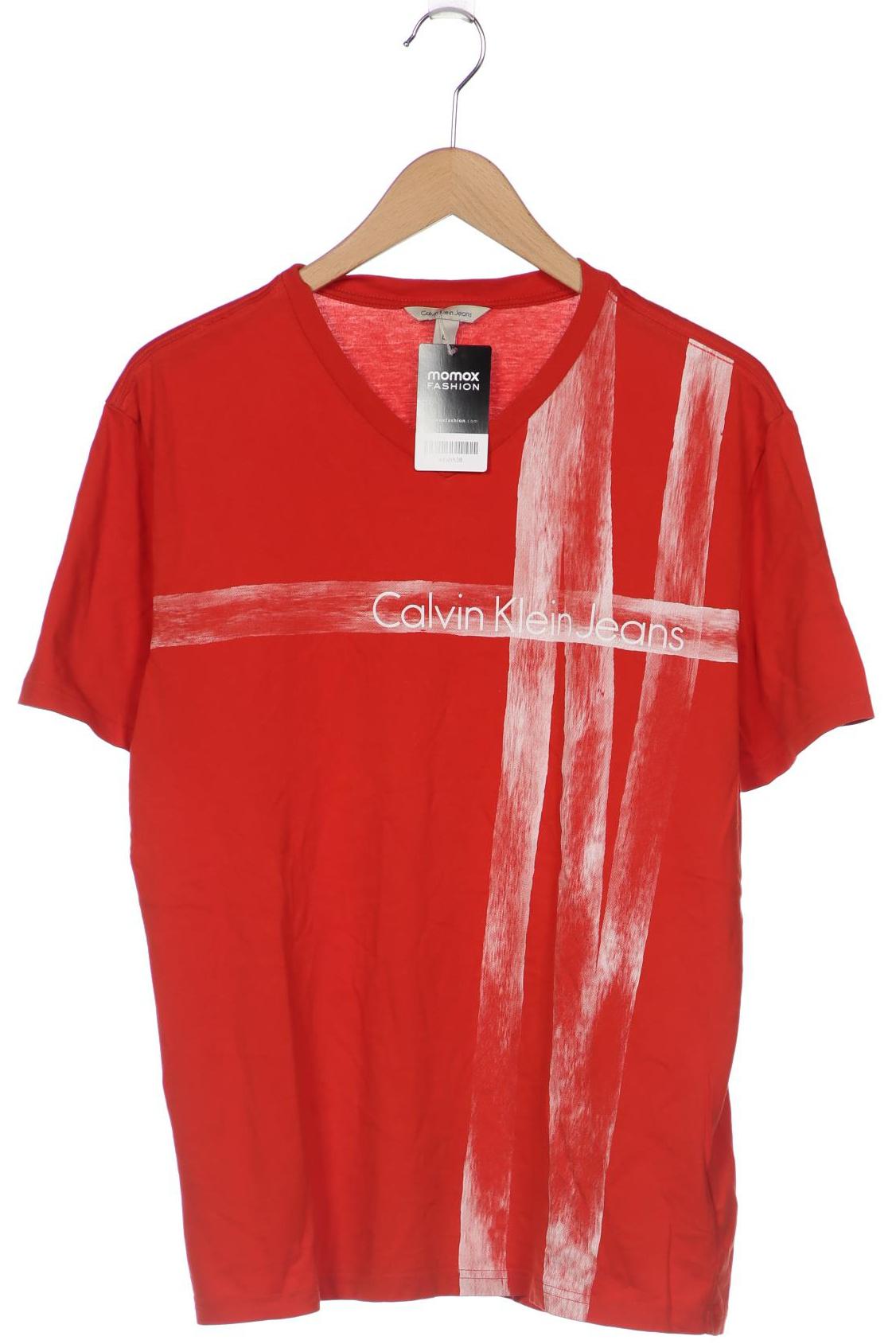

Calvin Klein Jeans Herren T-Shirt, rot, Gr. 52