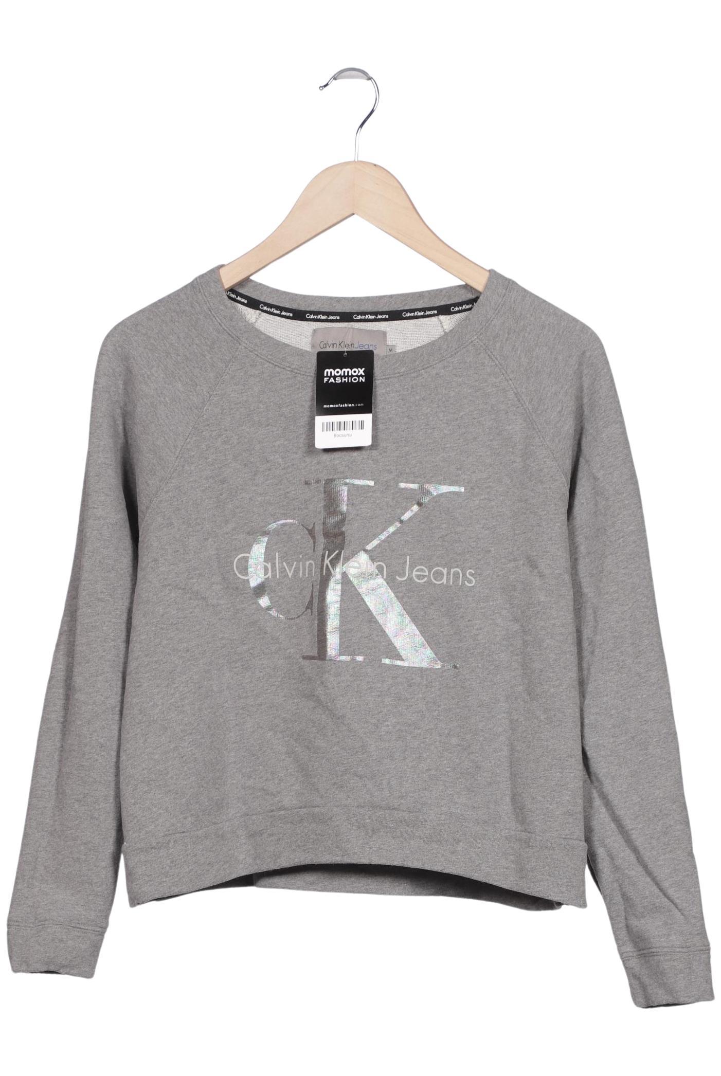 

Calvin Klein Jeans Damen Sweatshirt, grau, Gr. 38