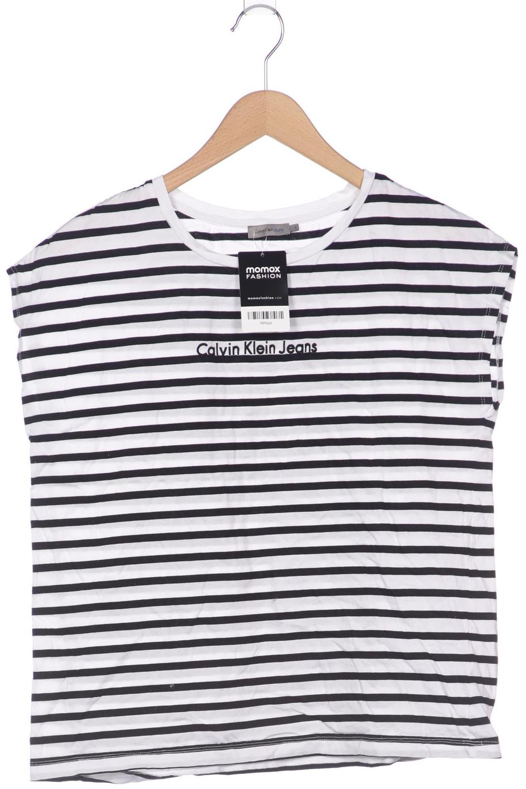 

Calvin Klein Jeans Damen T-Shirt, schwarz, Gr. 42